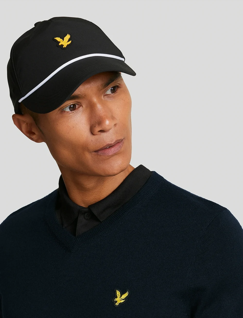 Lyle & Scott Sport - Golf V Neck Pullover - oberteile - z271 dark navy - 5