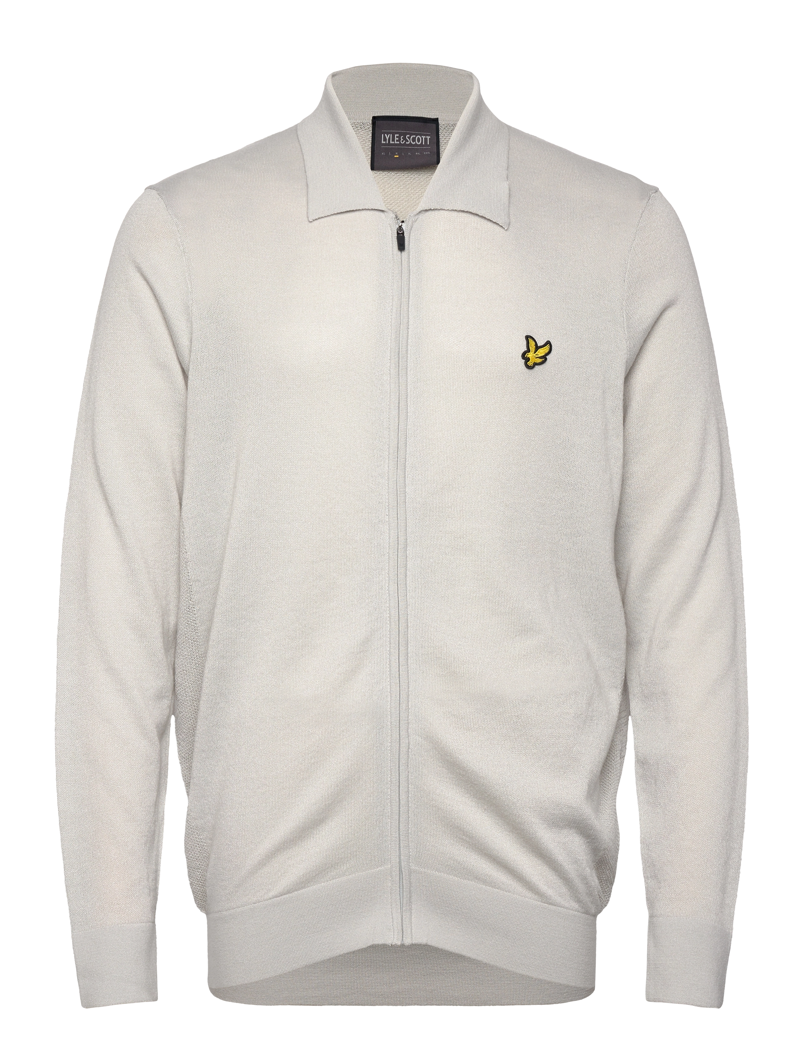 LYLE & SCOTT SPORT Lightweight Strick Collared Cardigan Grau - S - Herren