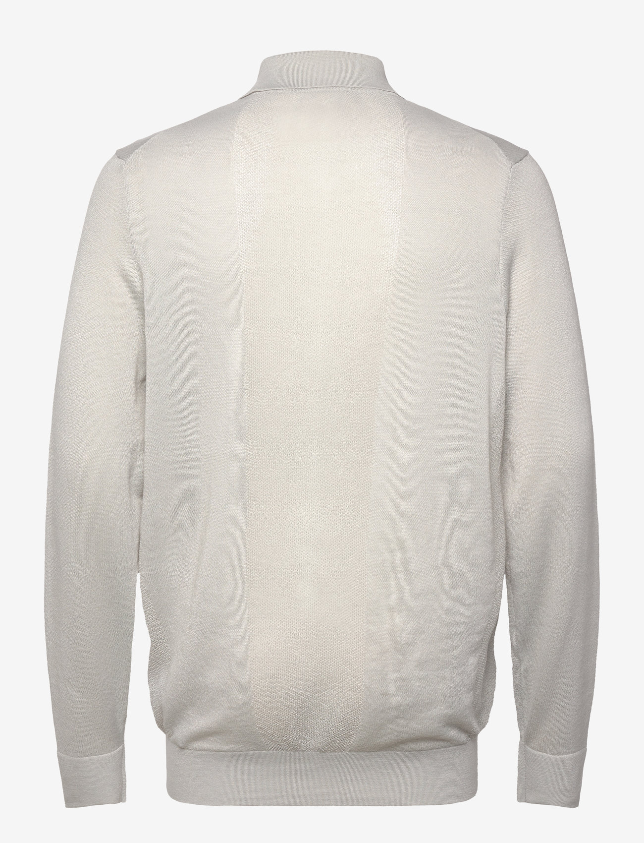 Lyle & Scott Sport - Lightweight Knitted Collared Cardigan - overdele - z04 pebble - 2