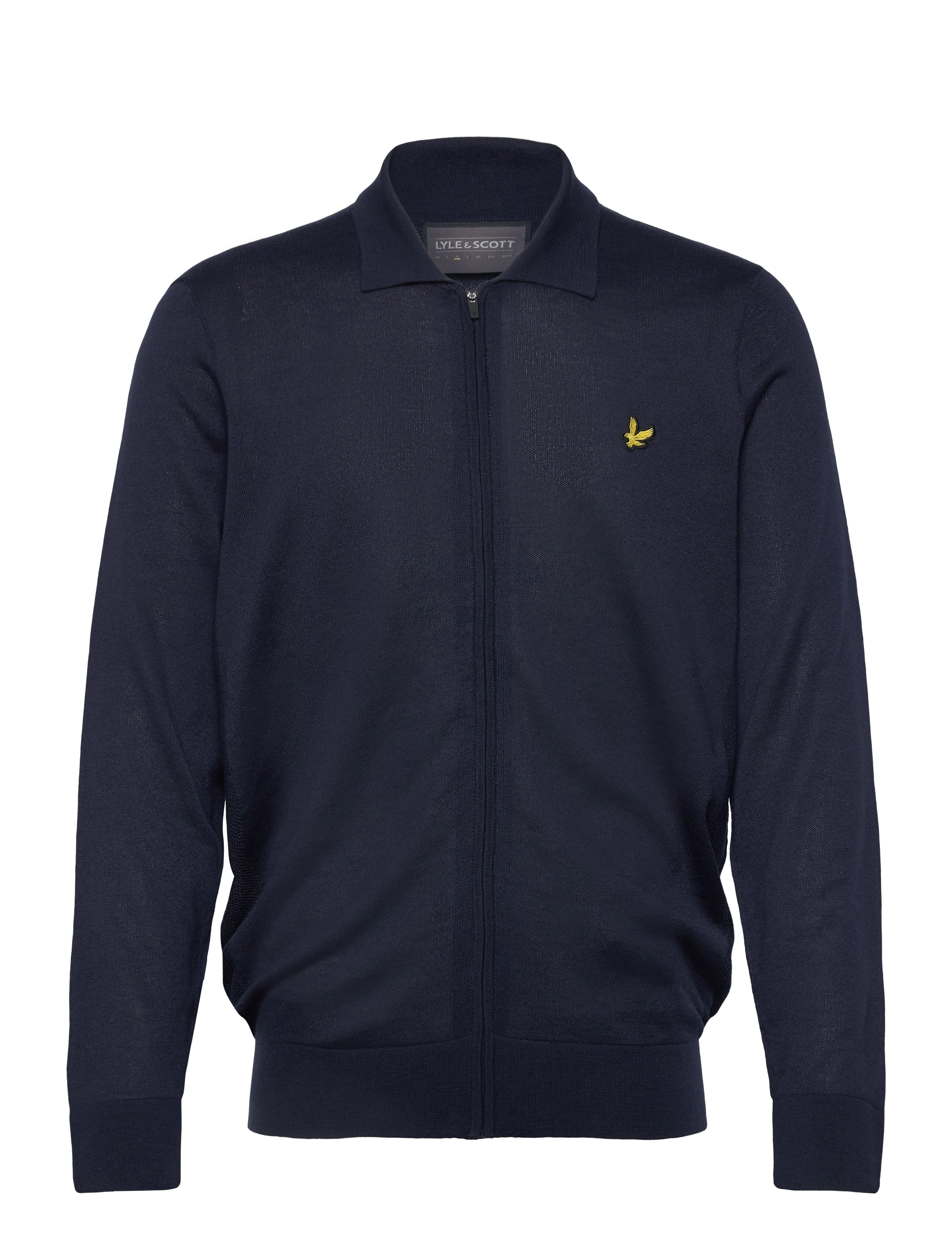 LYLE & SCOTT SPORT Lightweight Strick Collared Cardigan Navy - S - Herren