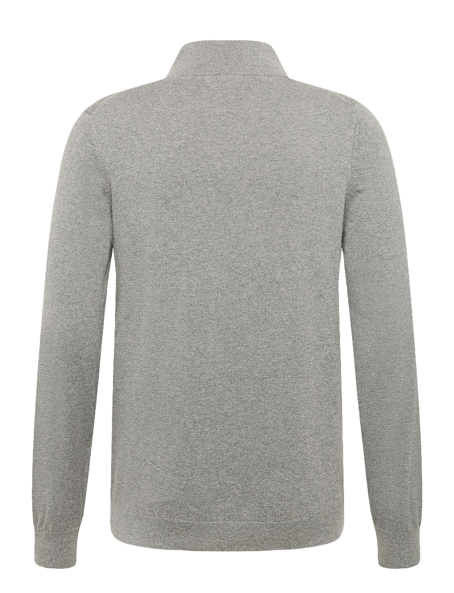 Lyle & Scott Sport - Golf Quarter Zip Jumper - Överdelar - mid grey marl - 1