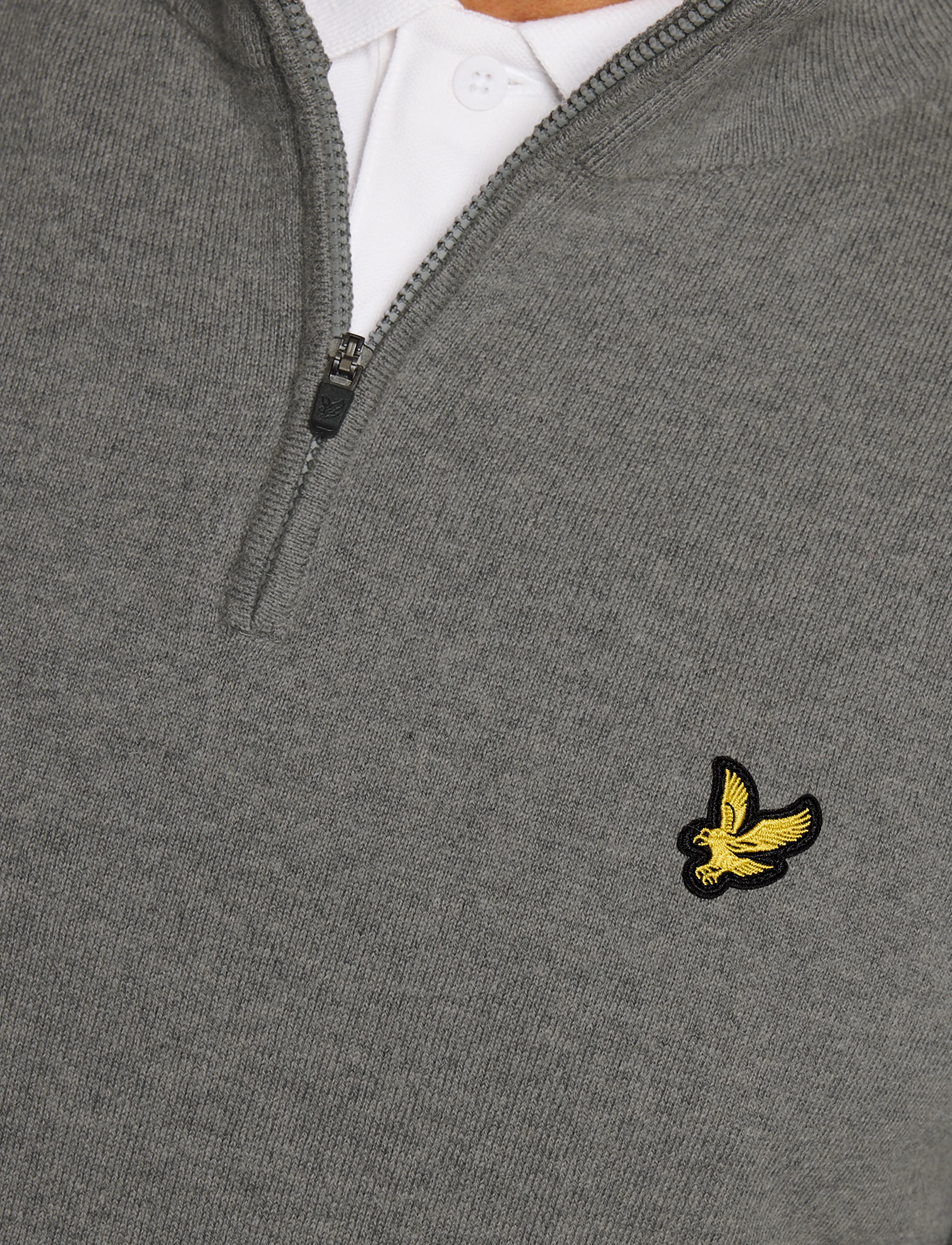 Lyle & Scott Sport Golf Quarter Zip Jumper stickade tröjor herr – bild 5