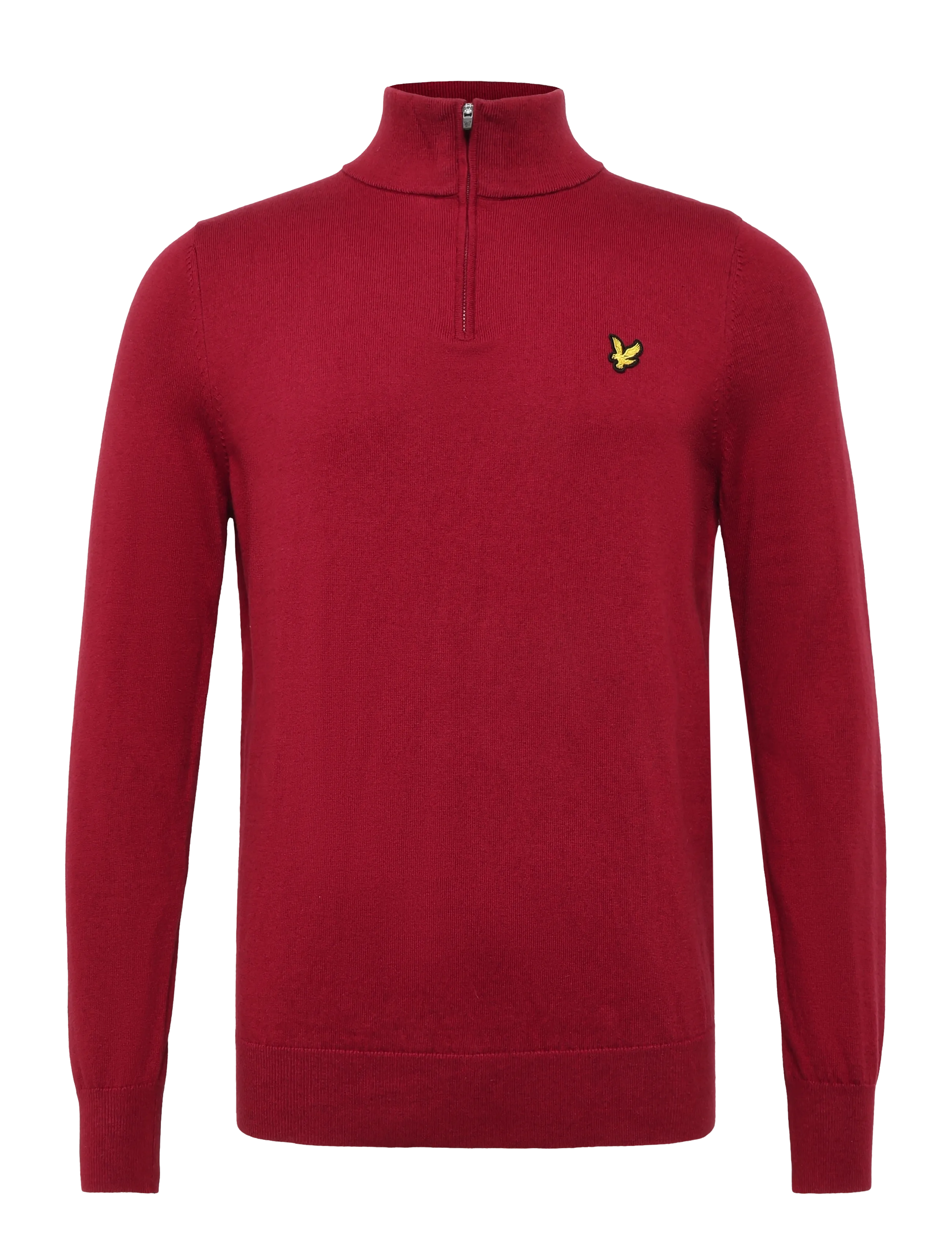 Lyle & Scott Sport Golf Quarter Zip Jumper, Quarter Zip Trøje, Bordeaux, Str: M