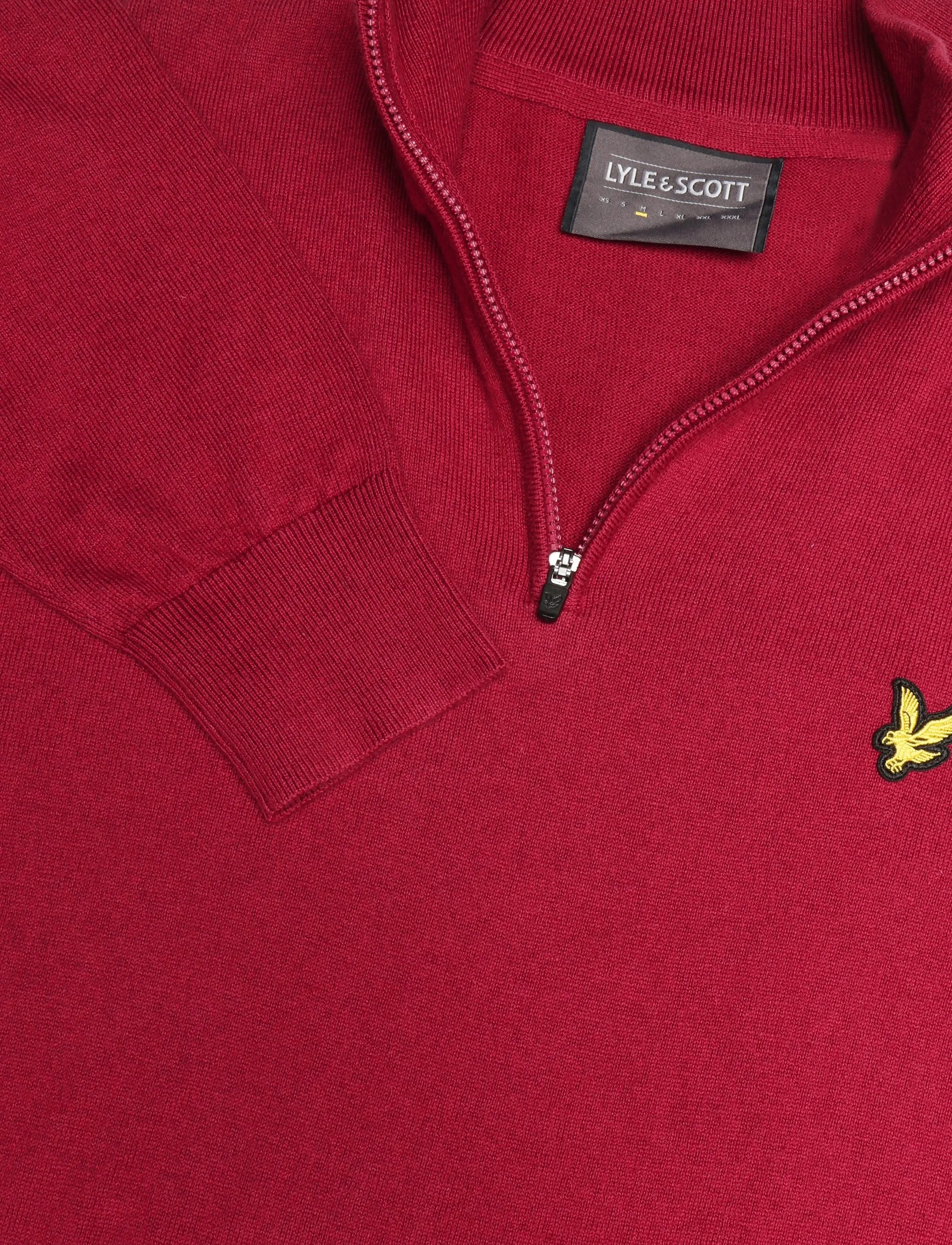 Lyle & Scott Sport - Golf Quarter Zip Jumper - oberteile - plum - 2