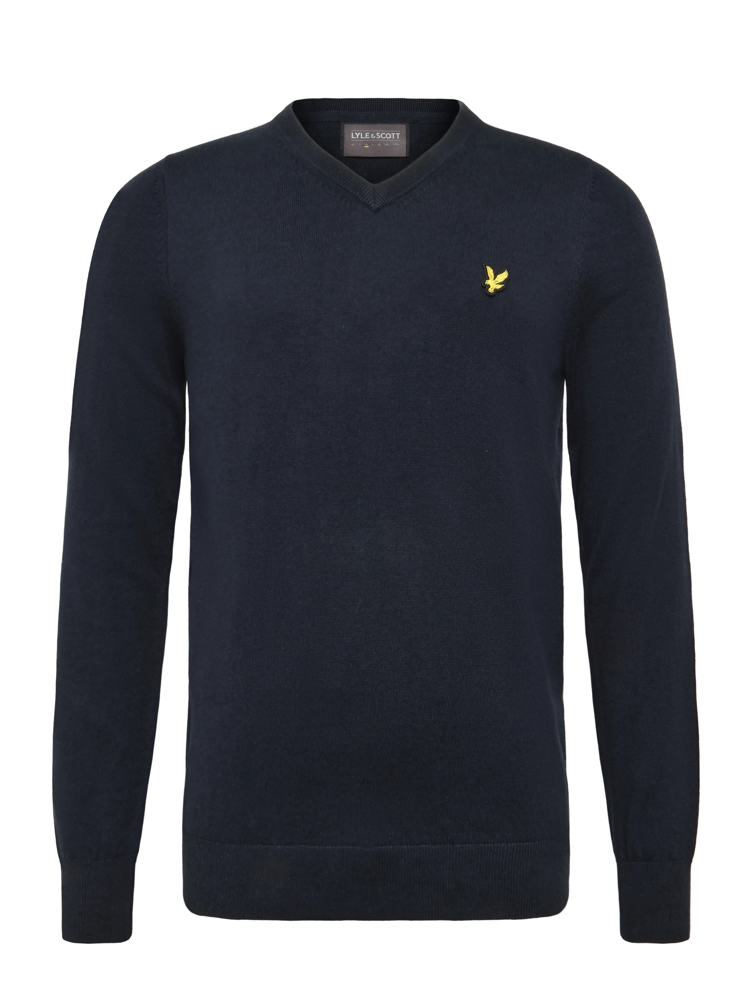 Lyle & Scott Sport Golf V Neck Pullover, Golf V-Hals Pullover, Navy, Str: S