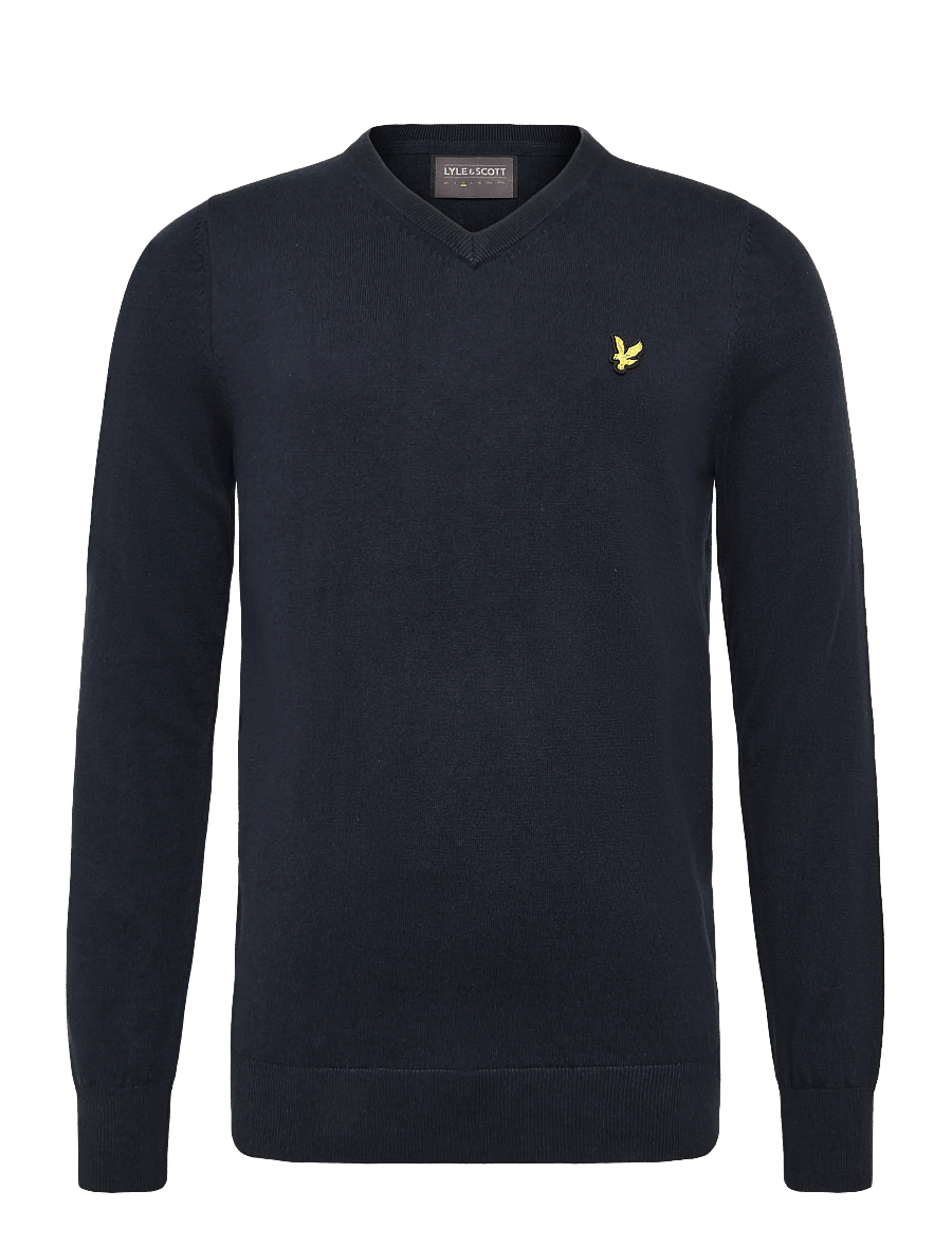 Lyle & Scott Sport - Golf V Neck Pullover - oberteile - dark navy - 0