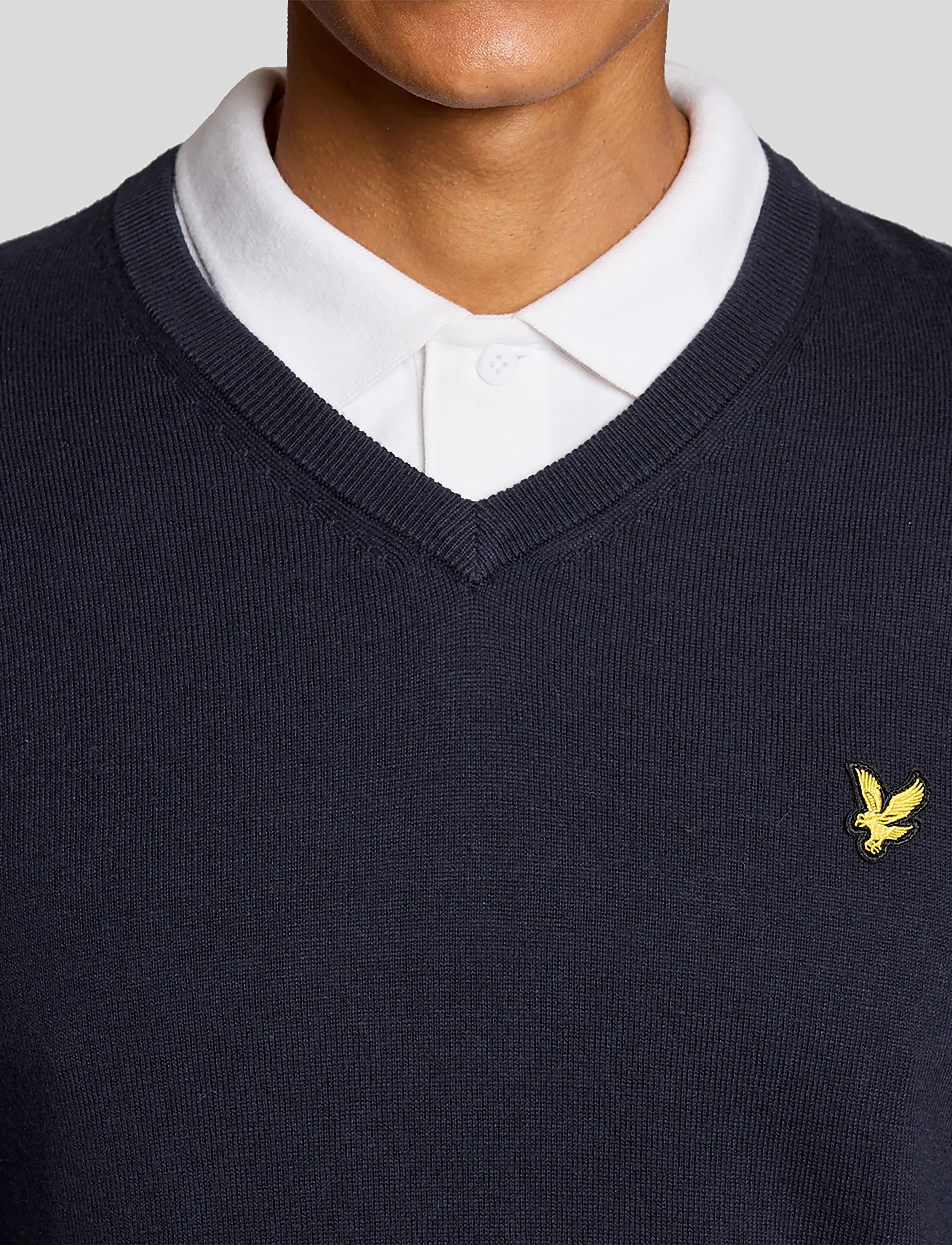 Lyle & Scott Sport - Golf V Neck Pullover - bluzy i swetry - dark navy - 5