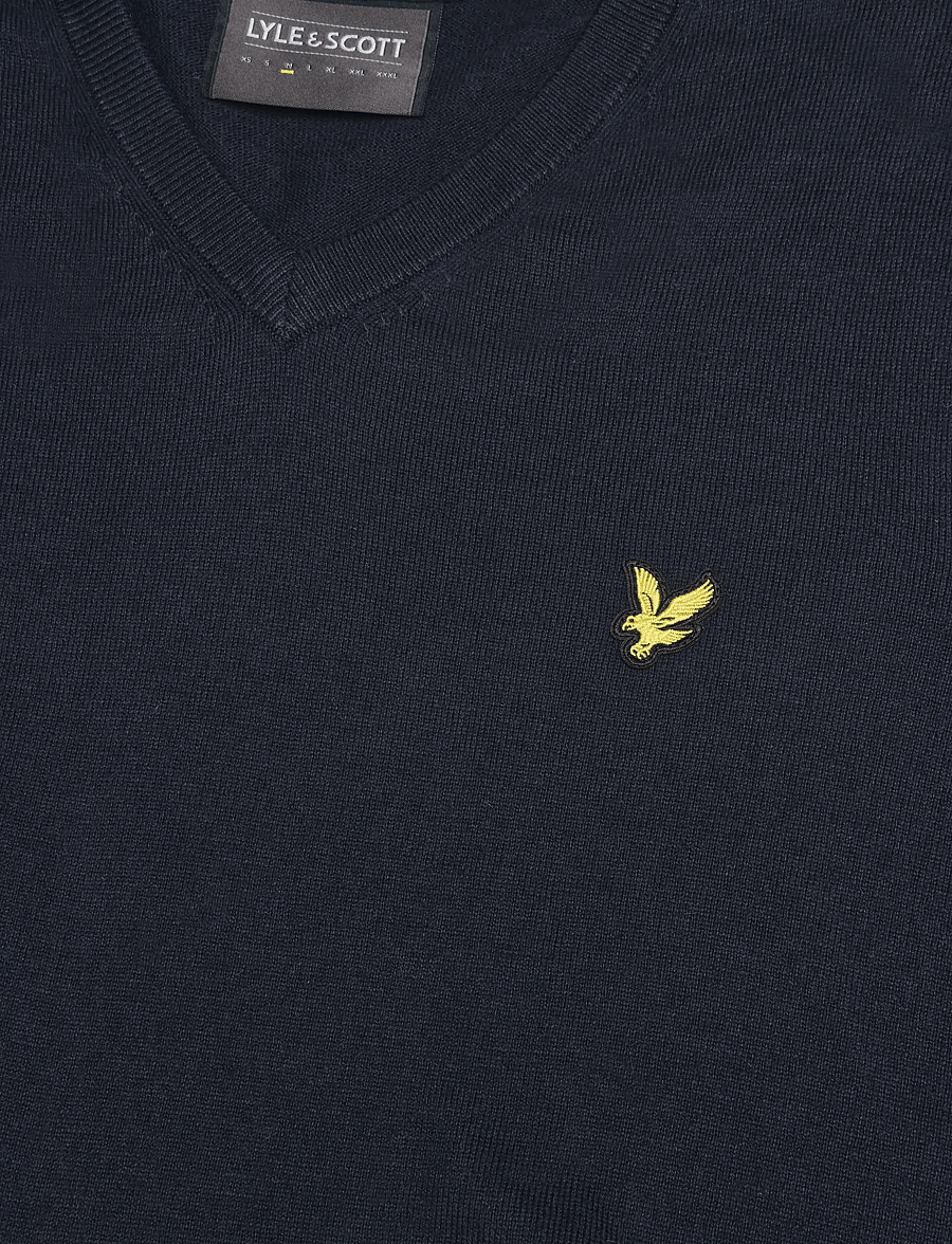 Lyle & Scott Sport - Golf V Neck Pullover - oberteile - dark navy - 2