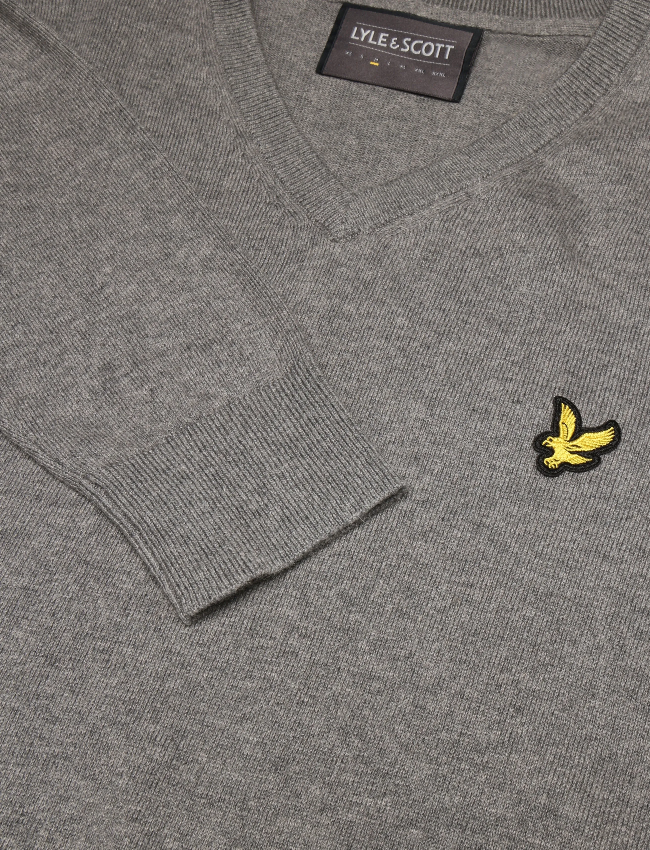 Lyle & Scott Sport - Golf V Neck Pullover - overdele - mid grey marl - 2