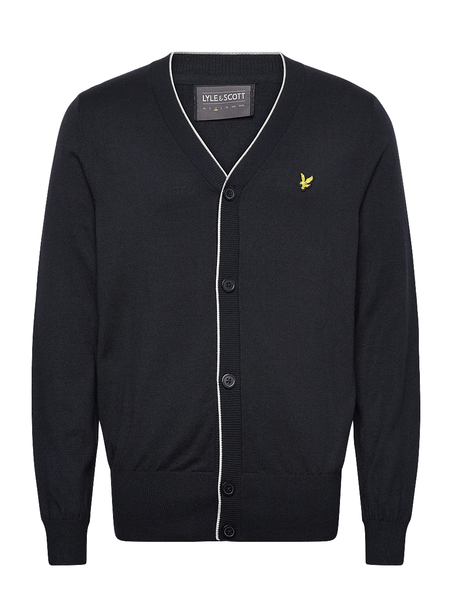Lyle & Scott Sport - Golf Light Weight Cardigan - strickjacken - z271 dark navy - 0