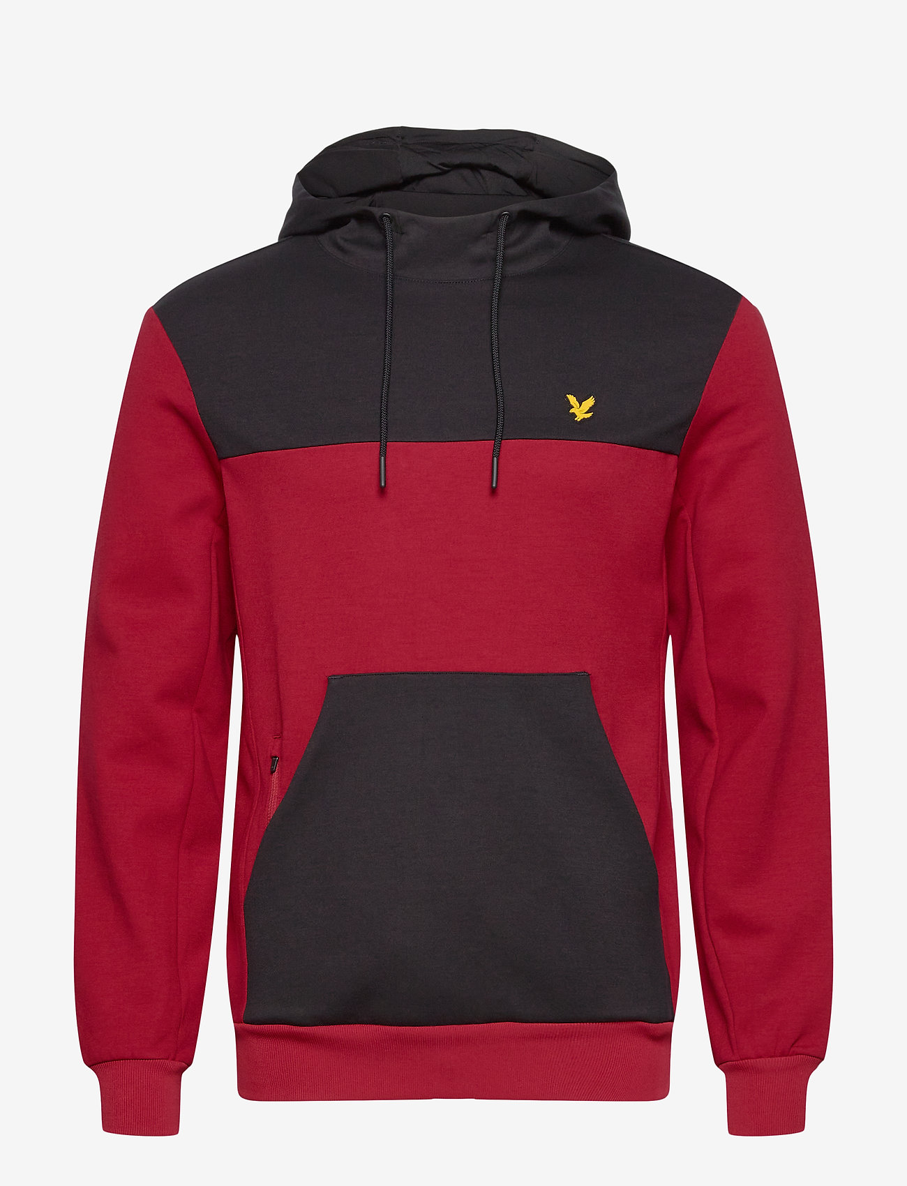 Lyle & Scott Sport - OTH Colour Breaker Tech Fleece - ruby - 0