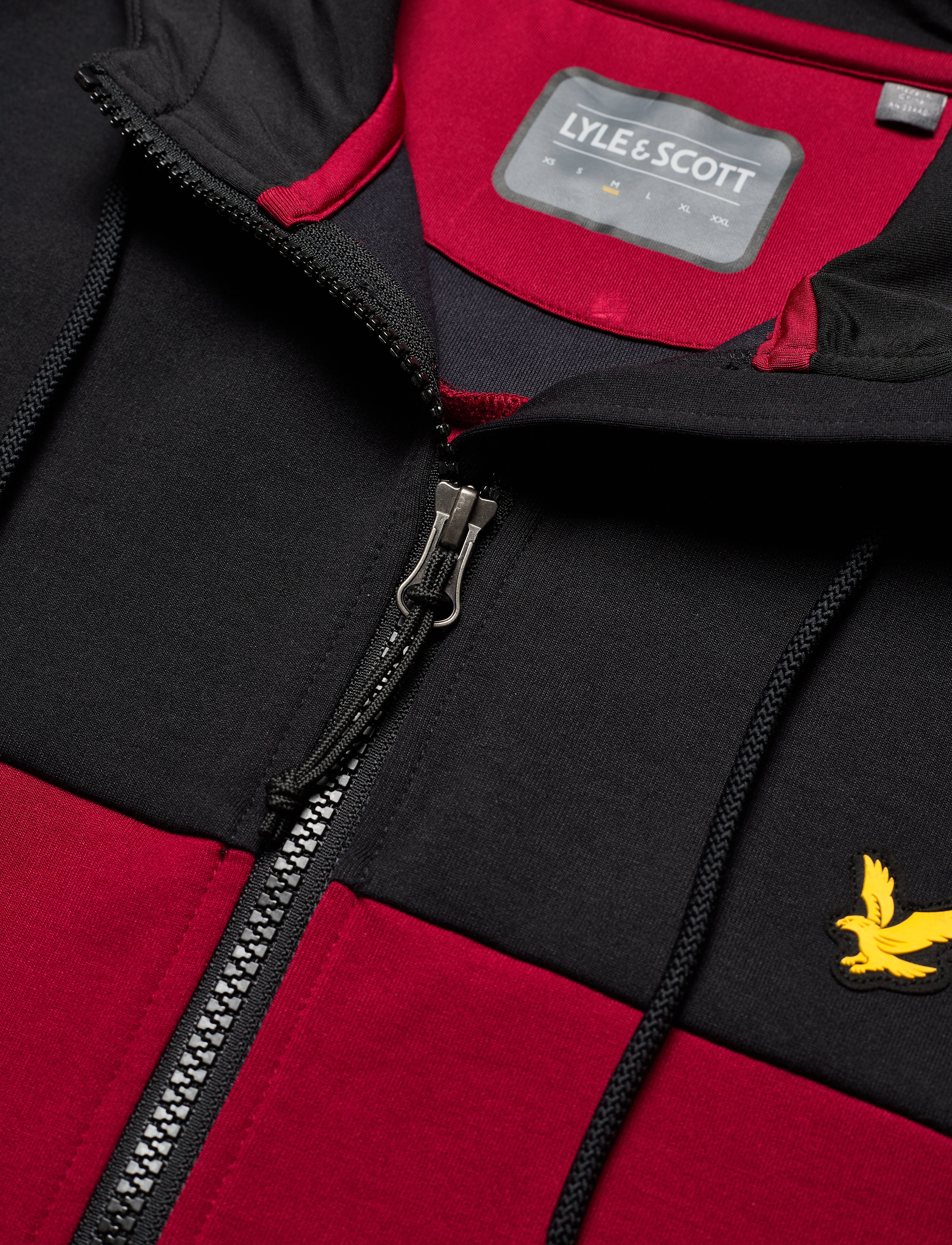 Lyle & Scott Sport - Full-Zip Colour Breaker Tech Fleece - ruby - 2