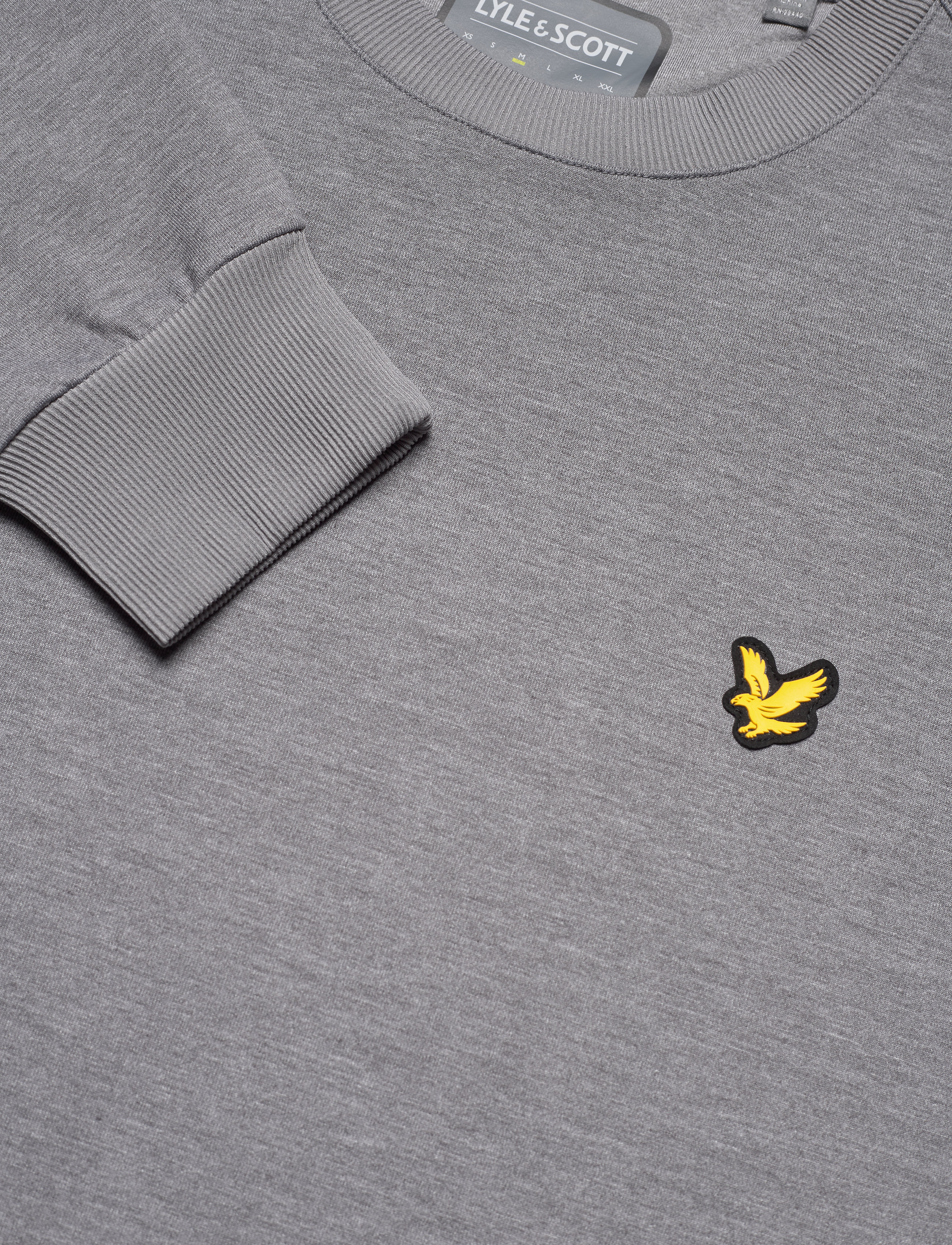 Lyle & Scott Sport - Crew Neck Fly Fleece - mid grey marl - 2