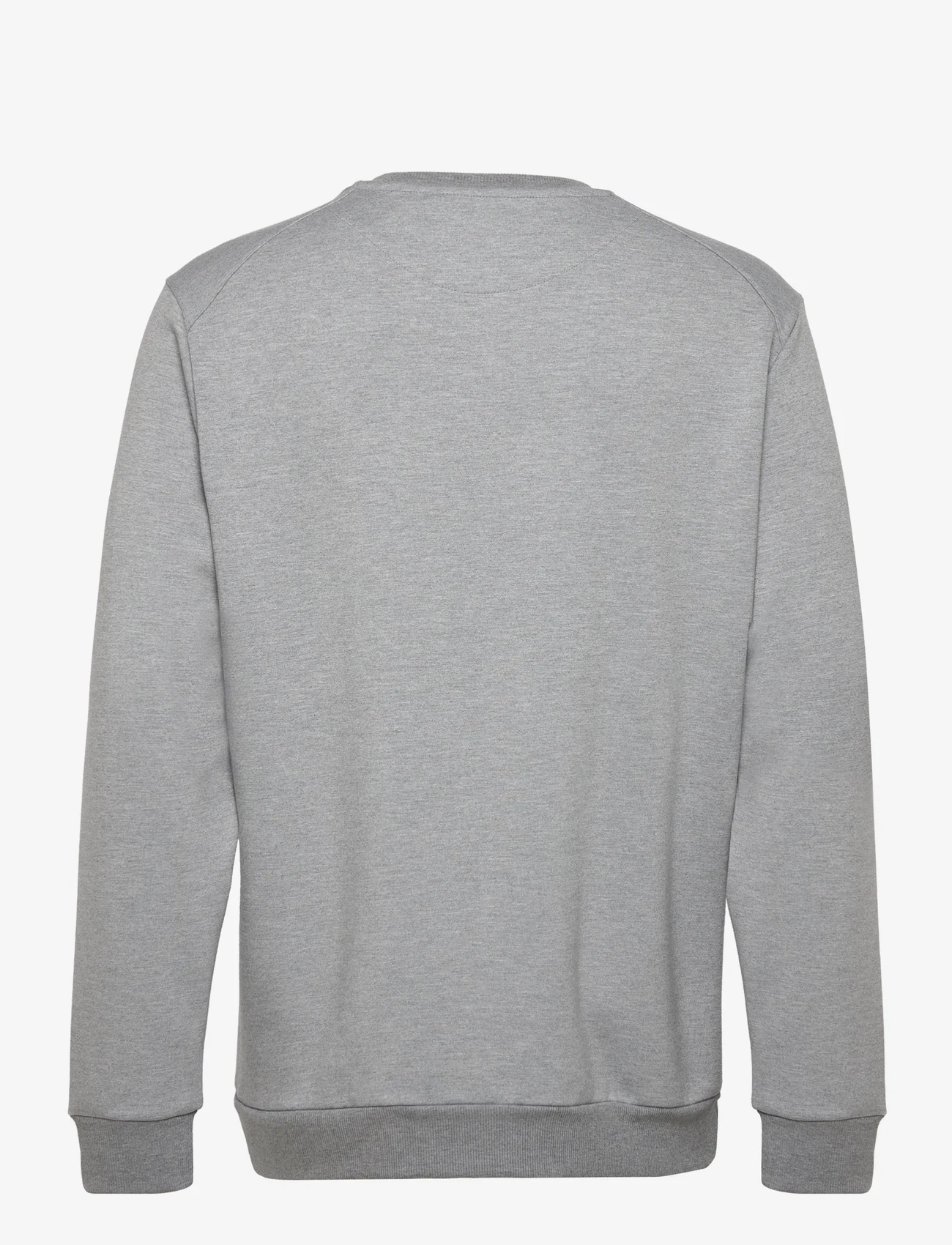 Lyle & Scott Sport - Crew Neck Fly Fleece - sweaters - mid grey marl - 1
