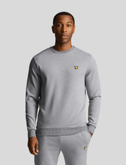 Lyle & Scott Sport - Crew Neck Fly Fleece - sweaters - mid grey marl - 2