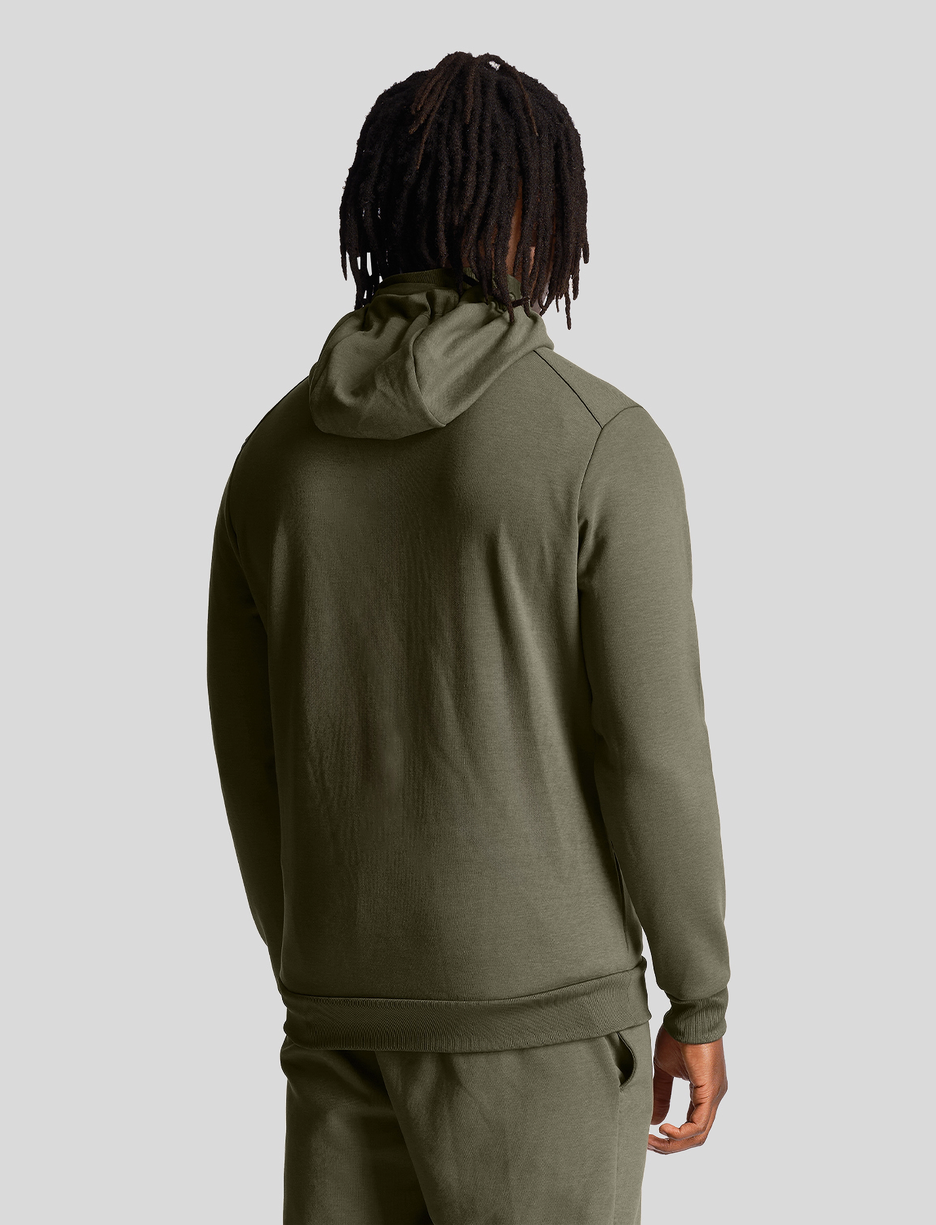 Lyle & Scott Sport - OTH Fly Fleece Hoodie - cactus green - 4