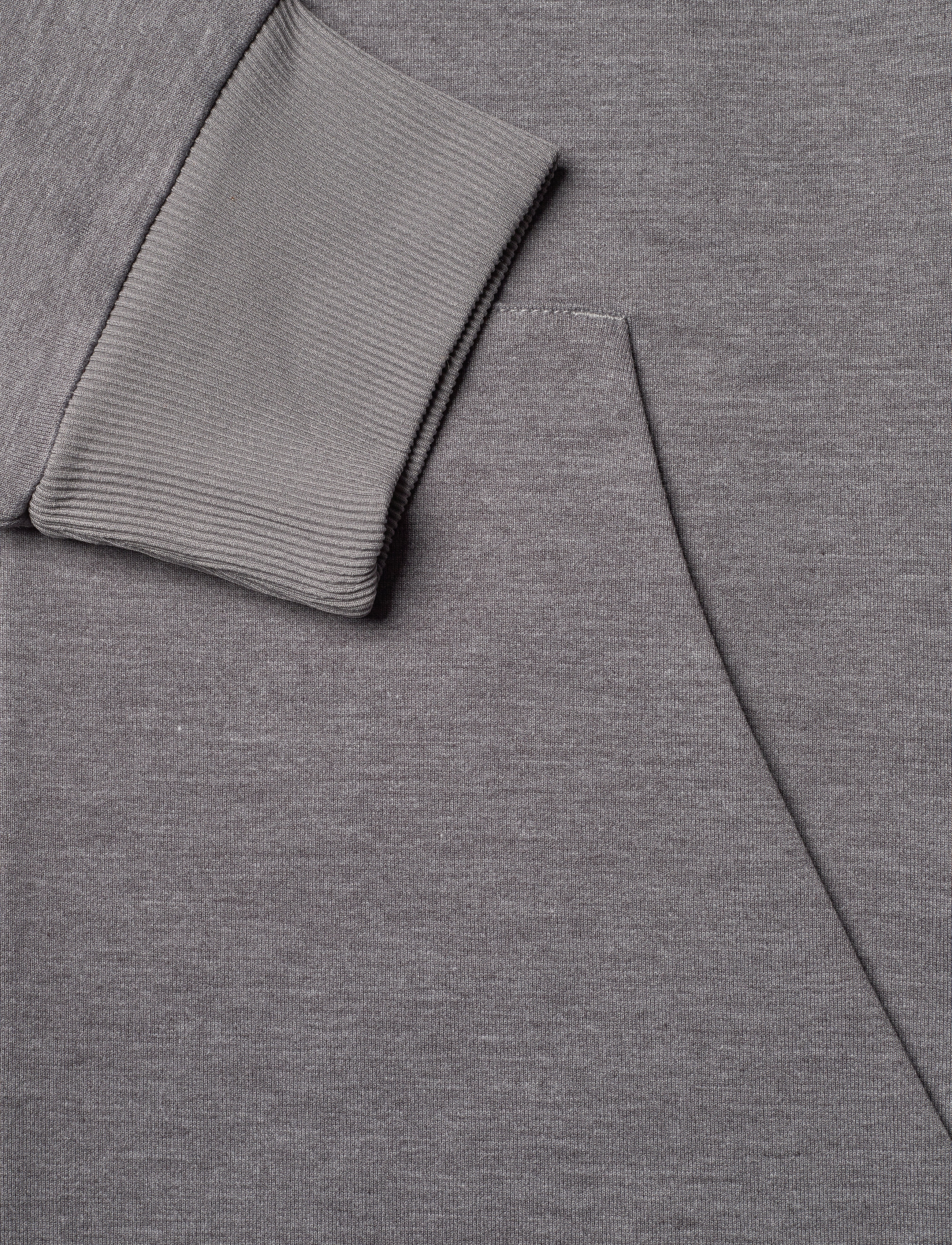 Lyle & Scott Sport - Full Zip Fly Fleece Hoodie - mid grey marl - 3