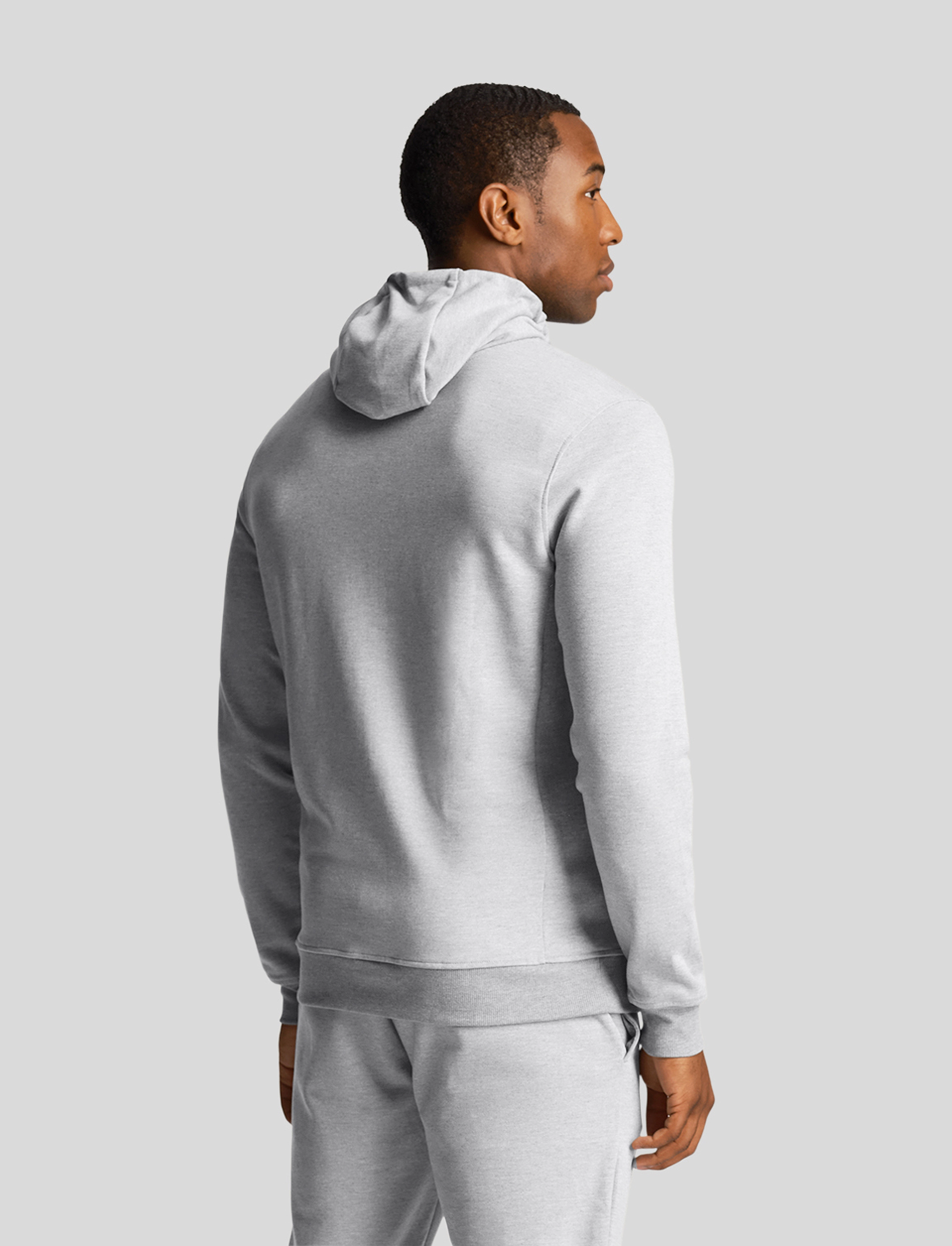 Lyle & Scott Sport - Full Zip Fly Fleece Hoodie - mid grey marl - 4