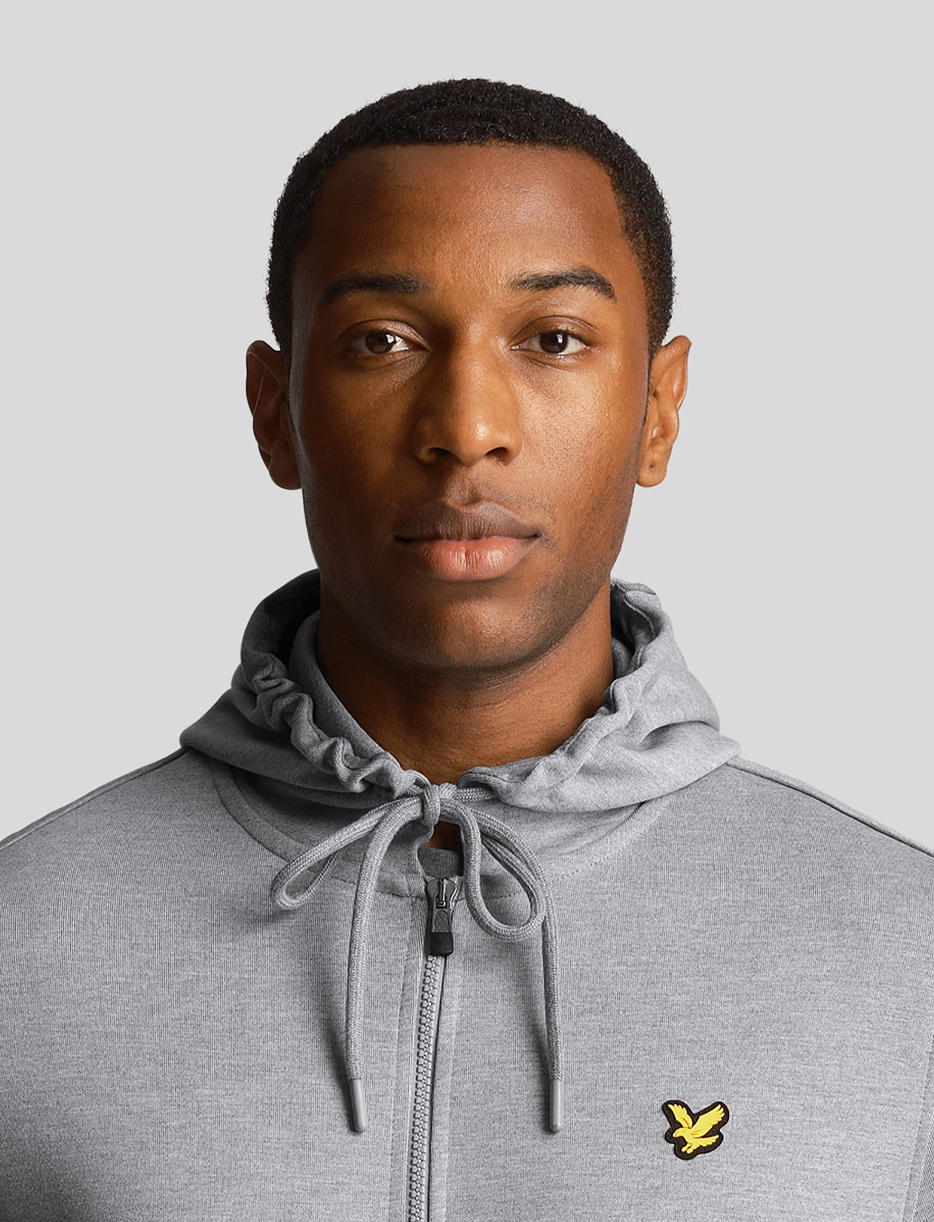 Lyle & Scott Sport - Full Zip Fly Fleece Hoodie - mid grey marl - 5