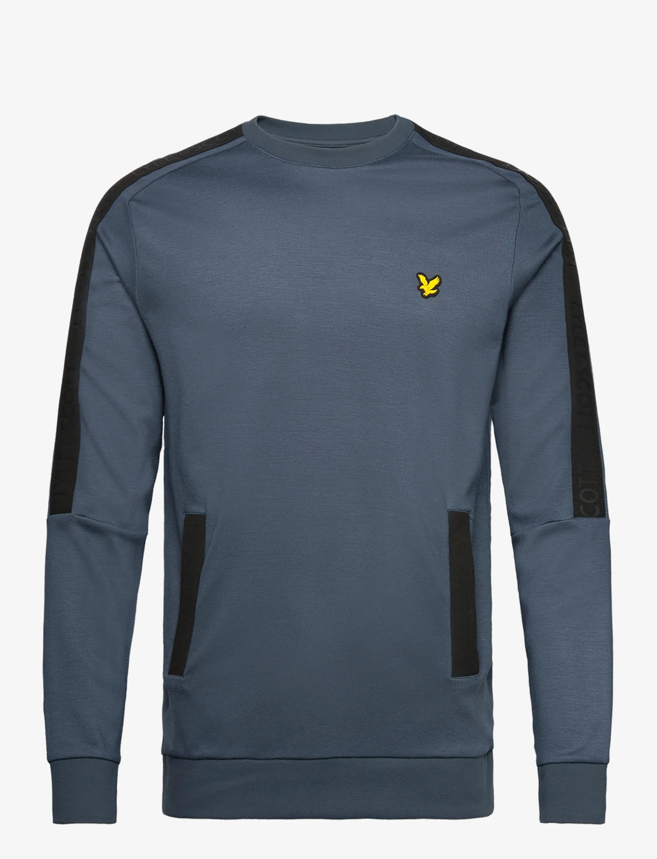 Lyle & Scott Sport - Pocket Branded Sweat Crew - sweaters - z118 light navy - 0