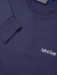Lyle & Scott Sport - Tape Crewneck - sweatshirts - z99 navy - 4