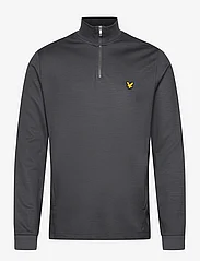 Lyle & Scott Sport - Fly Fleece Quarter Zip - mid layer jackets - x129 graphite - 0