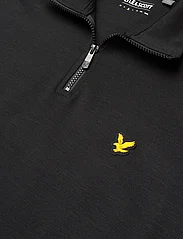 Lyle & Scott Sport - Fly Fleece Quarter Zip - mid layer jackets - z865 jet black - 2