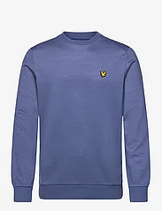 Lyle & Scott Sport - Crew Neck Fly Fleece - sweaters - a10 storm blue - 0
