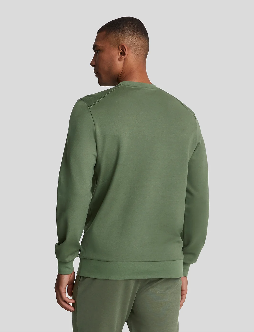 Lyle & Scott Sport - Crew Neck Fly Fleece - sweatshirts - x65 cactus green - 3