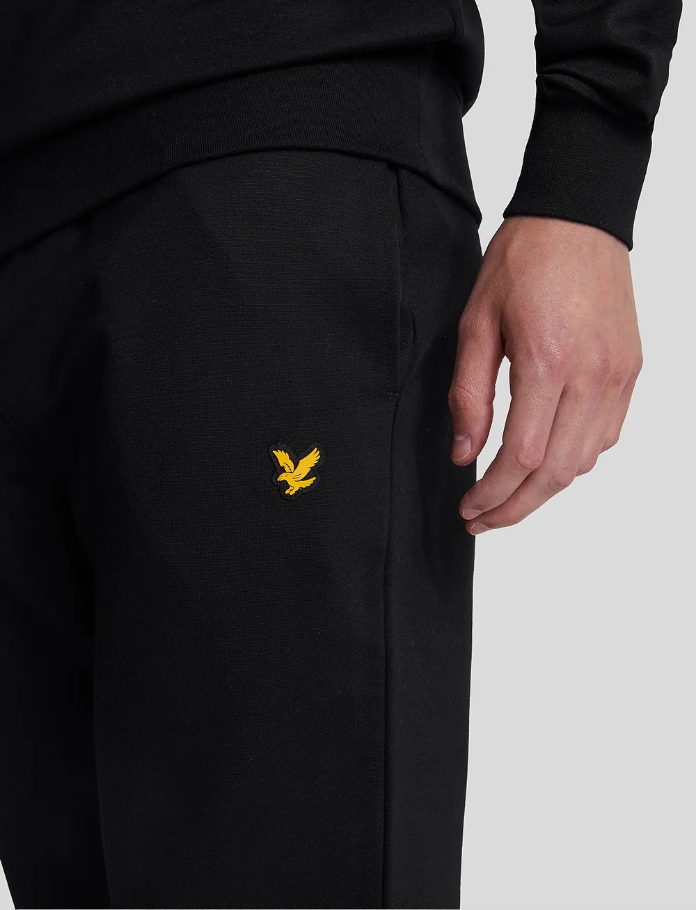 Lyle & Scott Sport - Fly Fleece Trackies - sweatpants - z865 jet black - 5