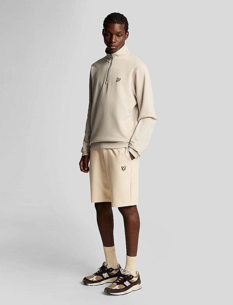 Lyle & Scott Sport - Fly Fleece Shorts - püksid - z745 sesame - 0
