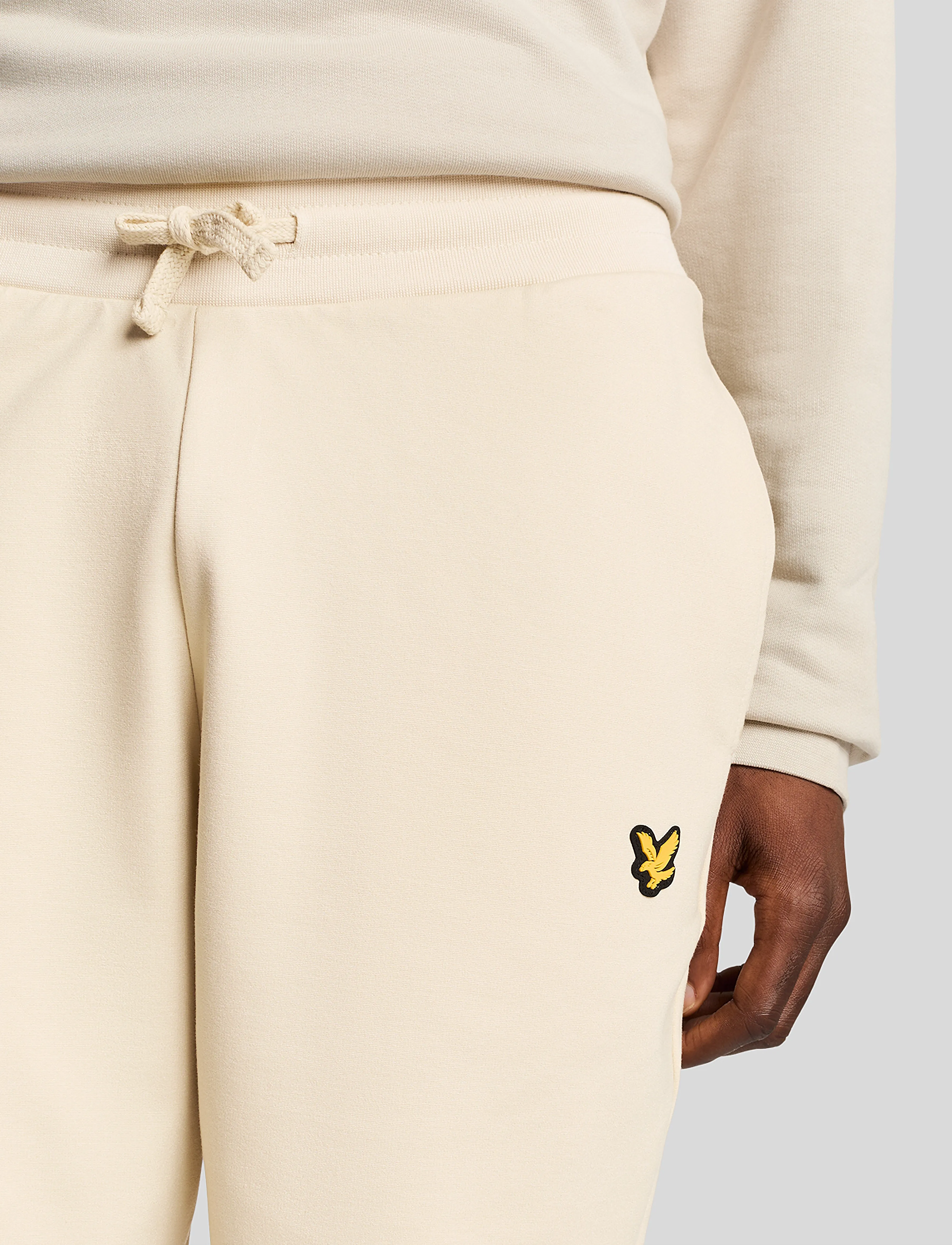 Lyle & Scott Sport - Fly Fleece Shorts - underdele - z745 sesame - 5