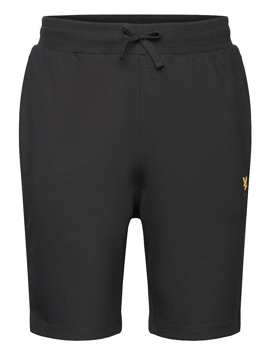 Lyle & Scott Sport - Fly Fleece Shorts - alaosat - z865 jet black - 1