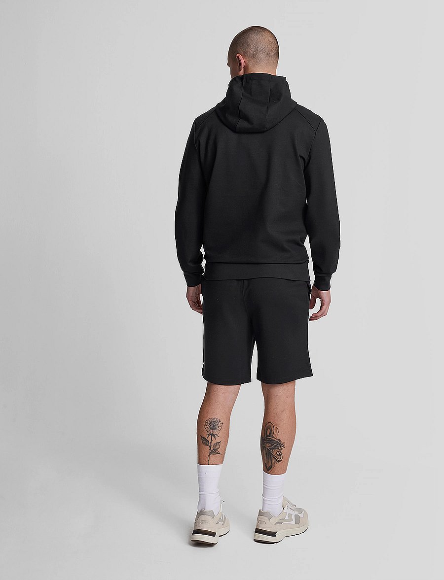 Lyle & Scott Sport - Fly Fleece Shorts - alaosat - z865 jet black - 3