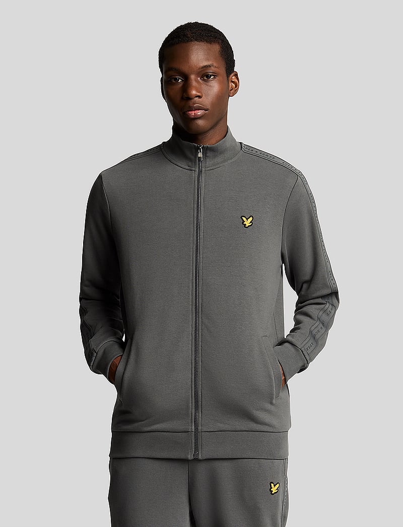 Lyle Scott Sport Tape Track Top (LSSML2185SP) Sweatshirts