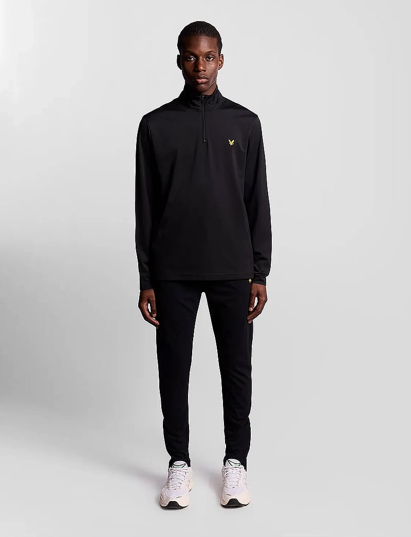 Lyle & Scott Sport - Golf Course Midlayer - kampsunid ja vahekihid - z865 jet black - 4