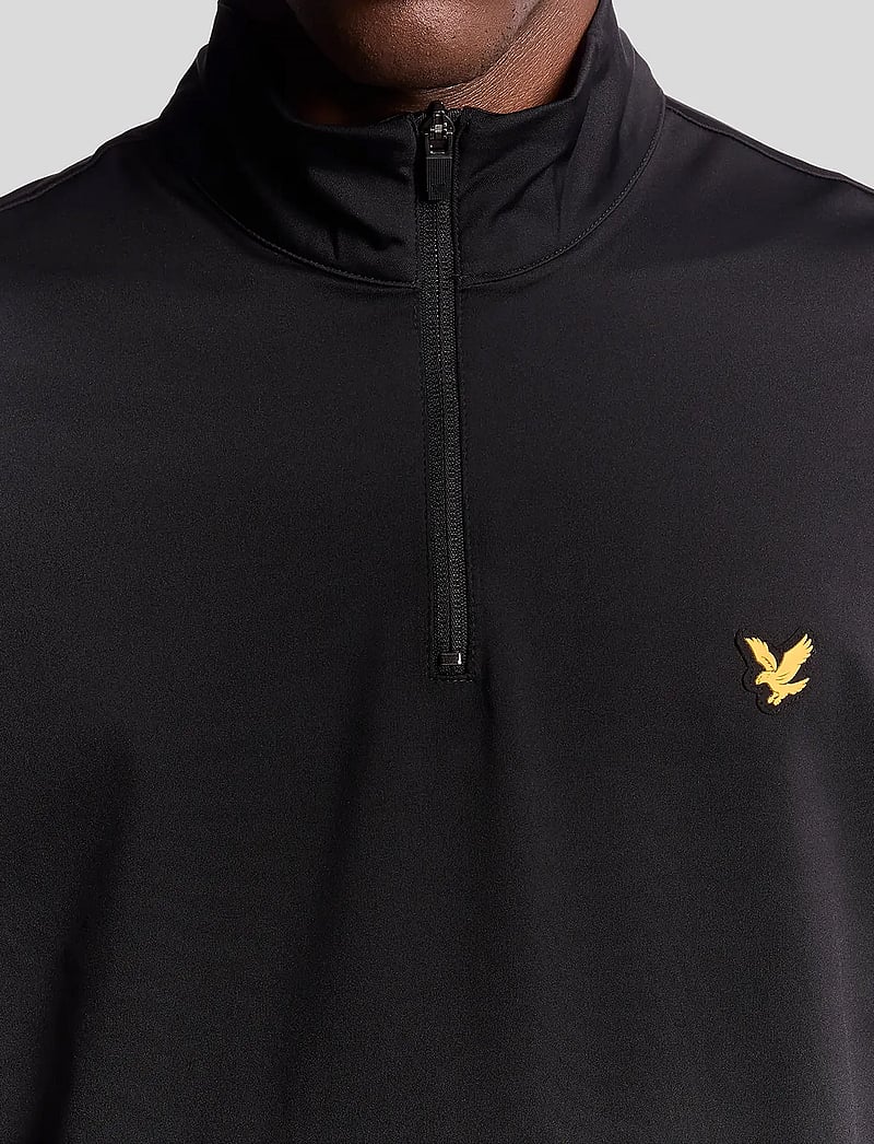 Lyle & Scott Sport - Golf Course Midlayer - kampsunid ja vahekihid - z865 jet black - 5
