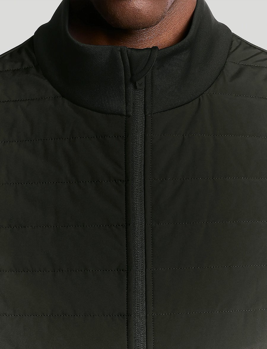 Lyle & Scott Sport - Golf Windjammer Full Zip Vest - z865 jet black - 5