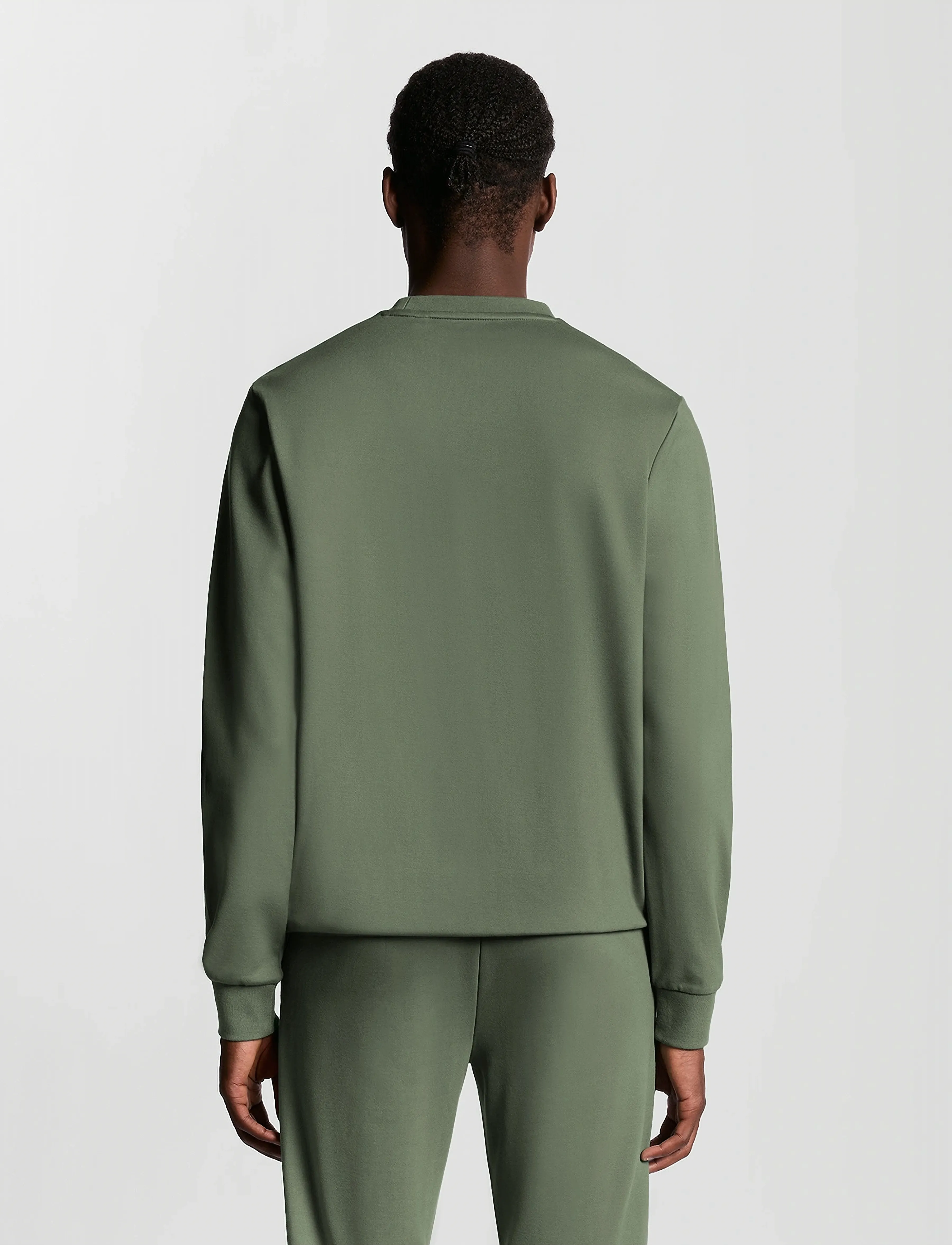 Lyle & Scott Sport Crew Neck Fly Fleece fleecetröja herr – bild 2