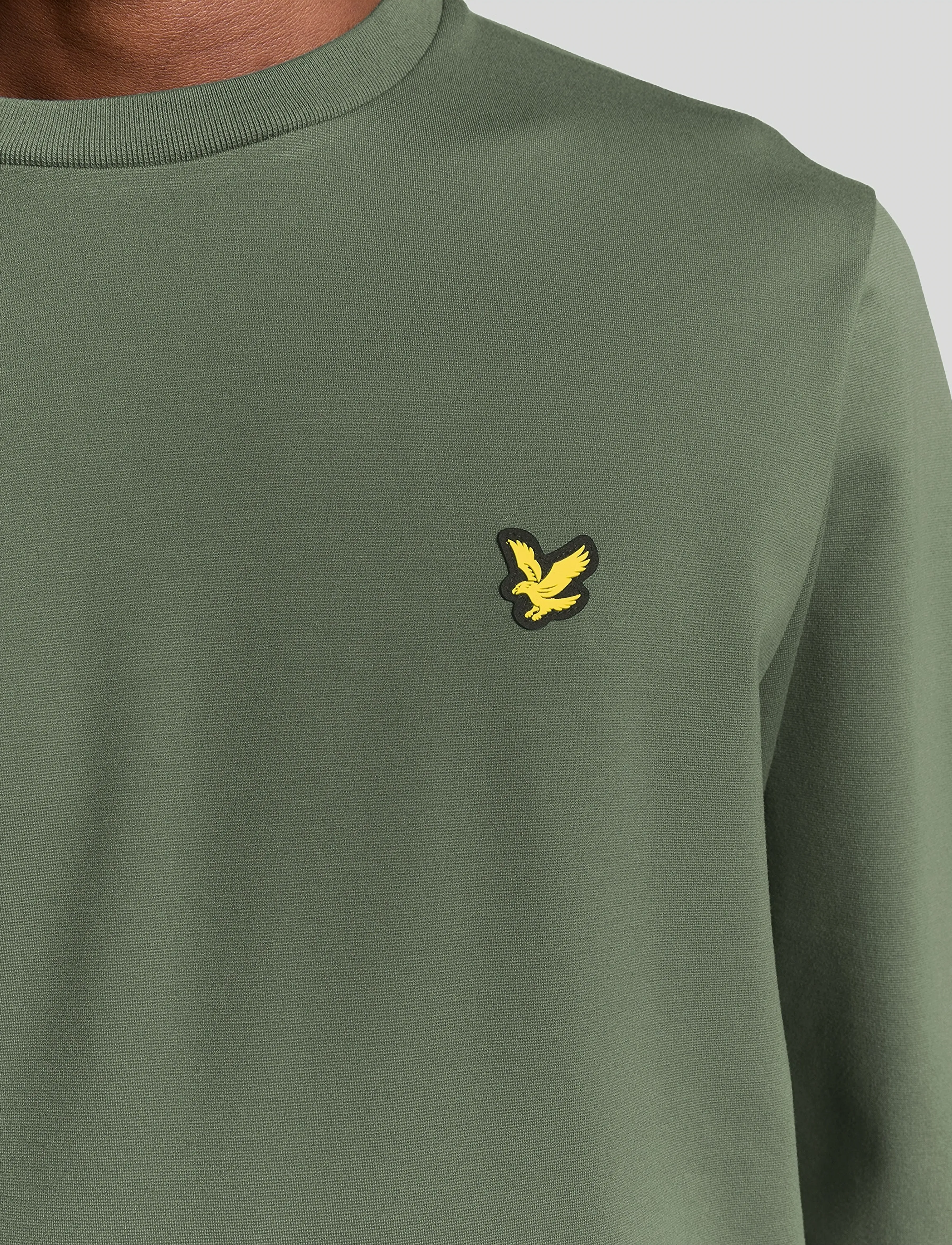 Lyle & Scott Sport Crew Neck Fly Fleece fleecetröja herr – bild 5