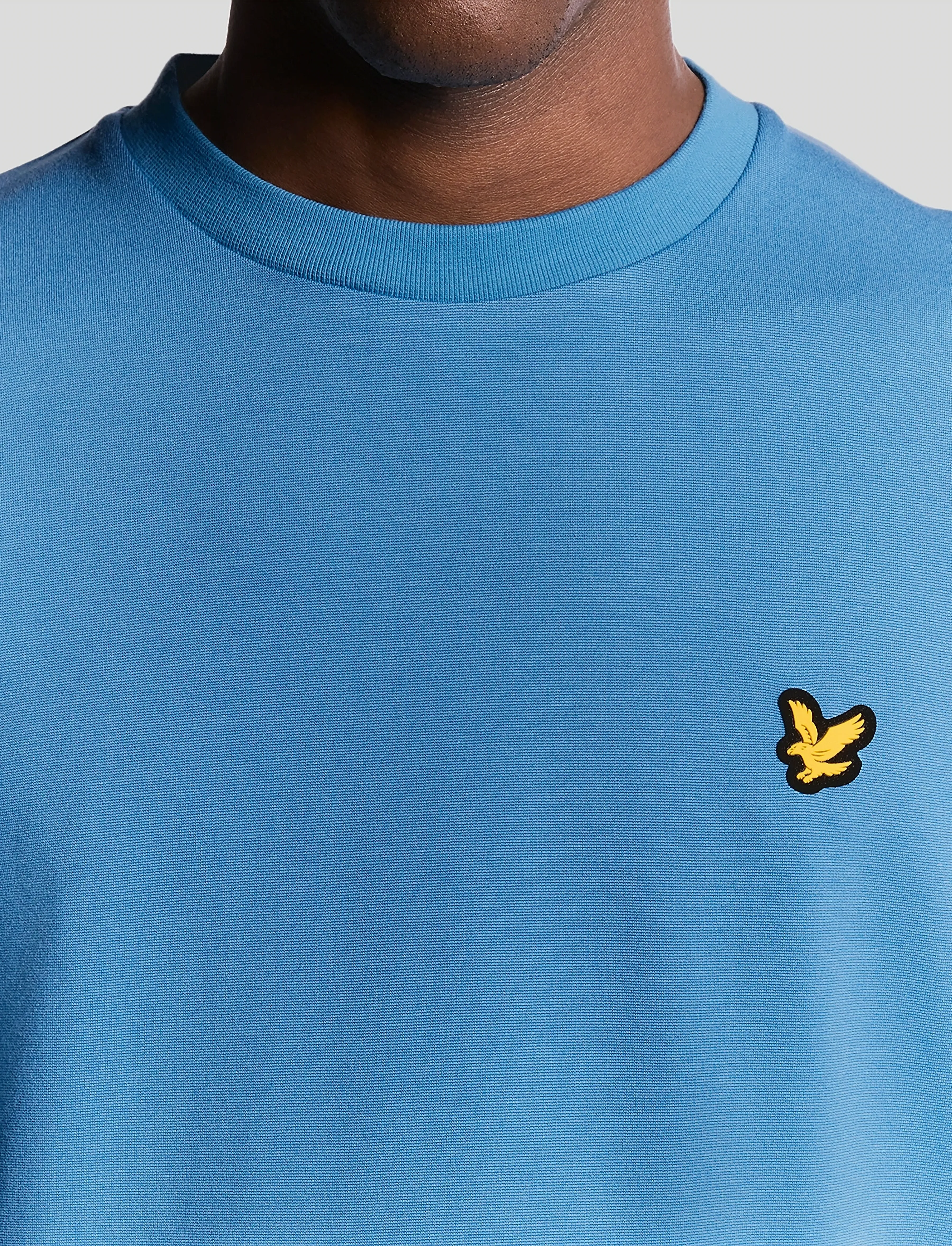 Lyle & Scott Sport - Crew Neck Fly Fleece - dressipluusid - x857 parisian blue - 5