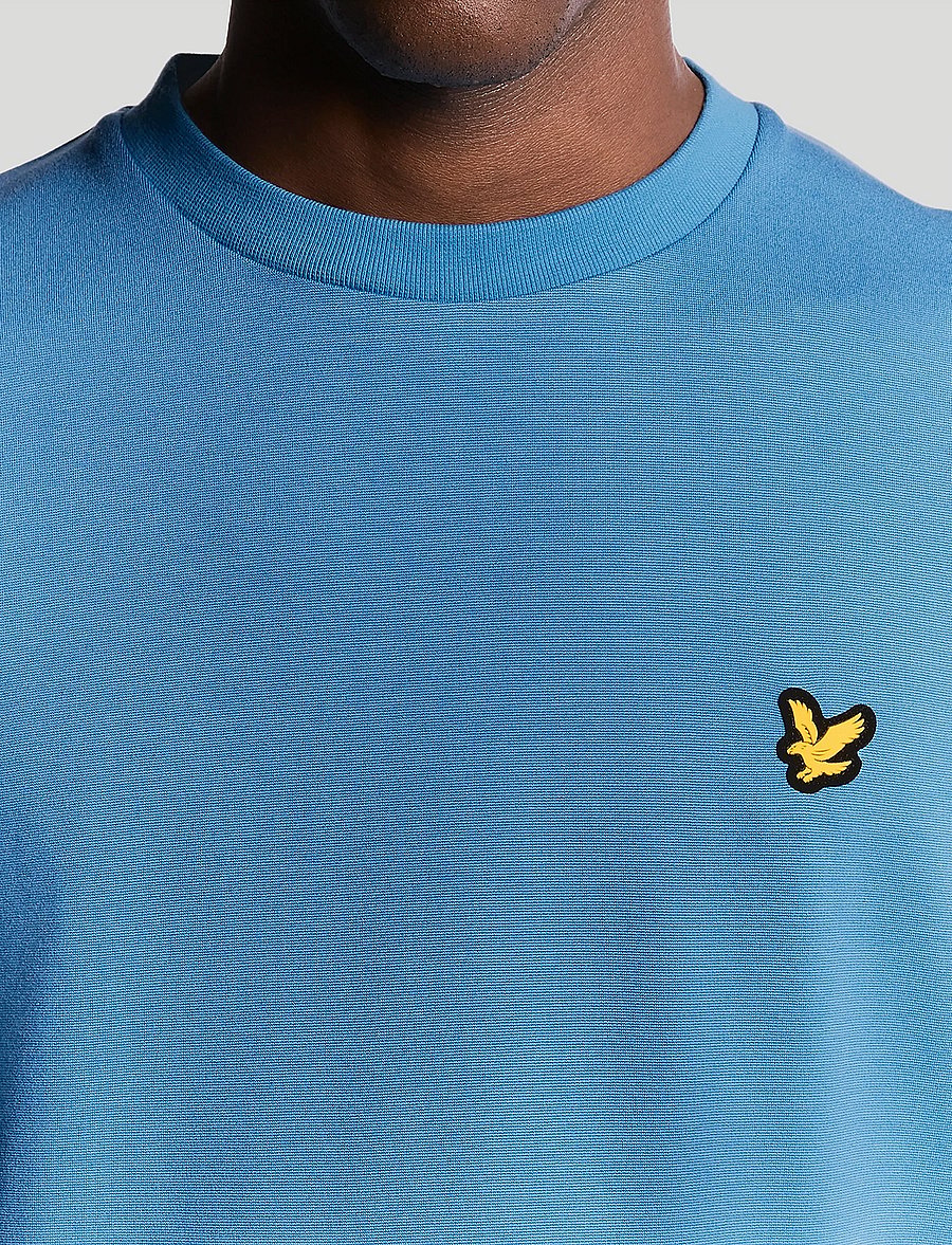Lyle & Scott Sport - Crew Neck Fly Fleece - dressipluusid - x857 parisian blue - 5