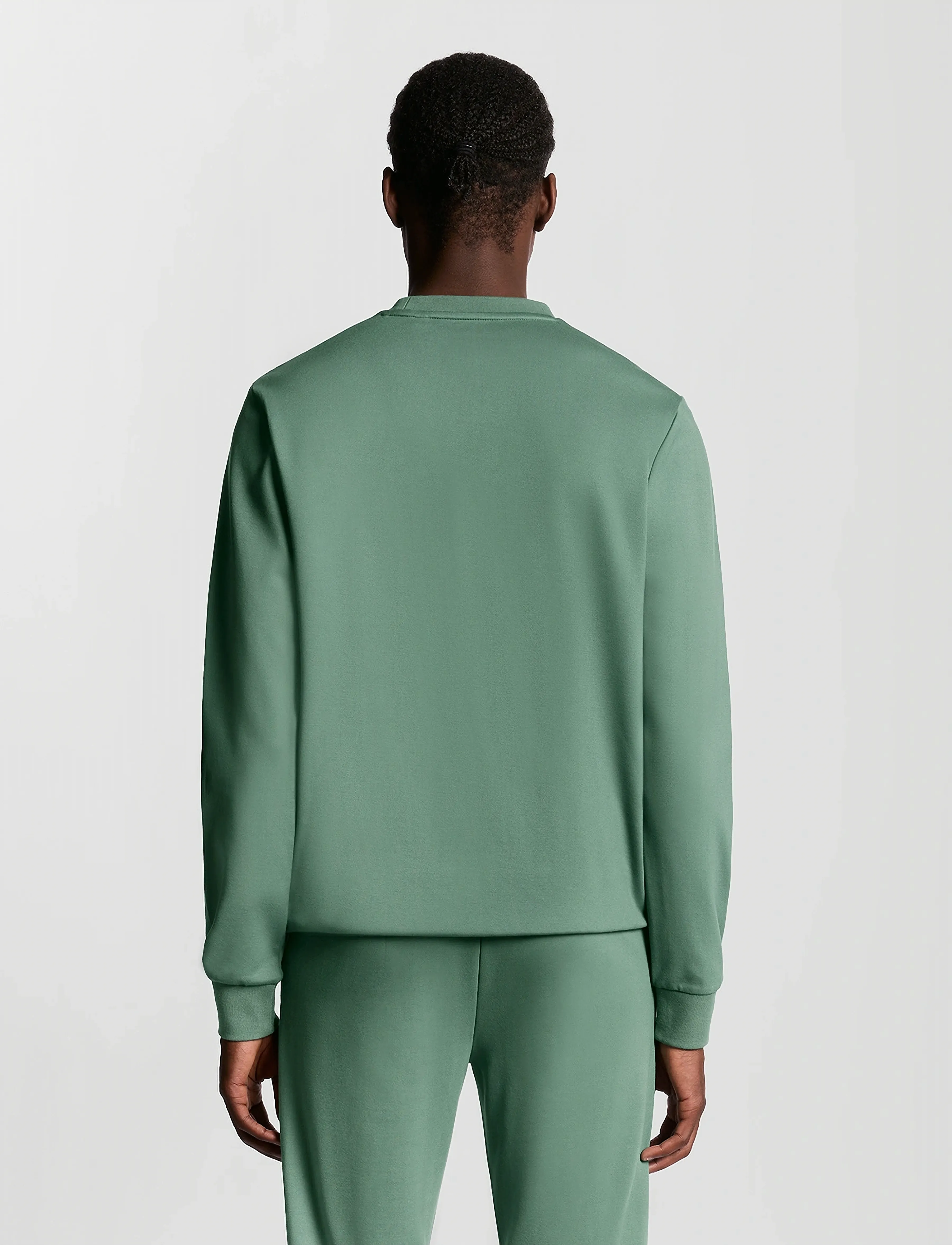 Lyle & Scott Sport - Crew Neck Fly Fleece - sweatshirts - x858 silver pine - 3