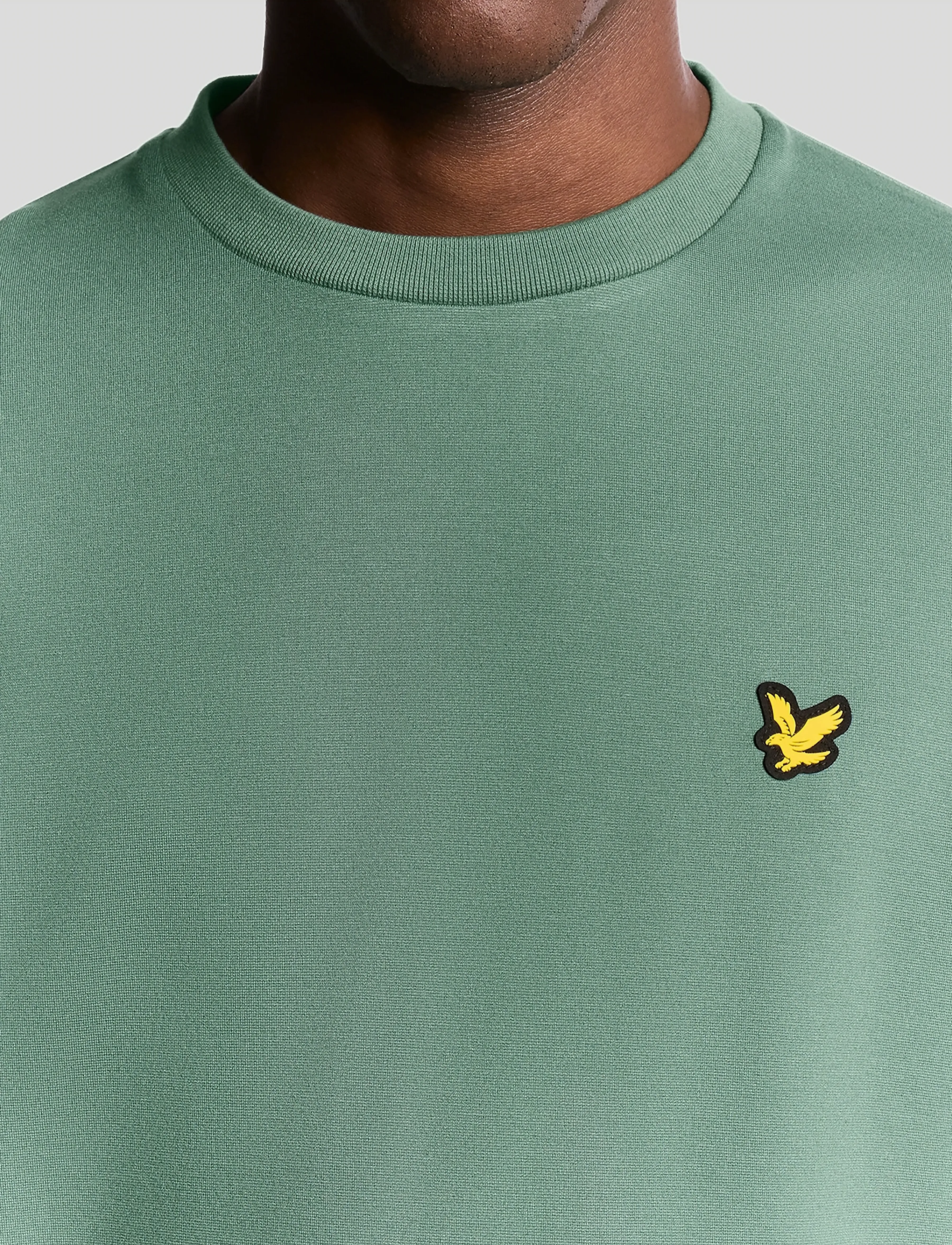 Lyle & Scott Sport - Crew Neck Fly Fleece - sweatshirts - x858 silver pine - 5