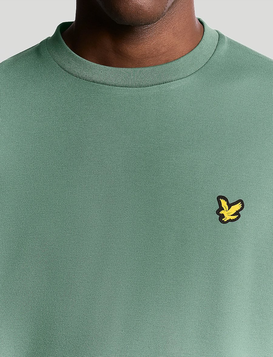 Lyle & Scott Sport - Crew Neck Fly Fleece - dressipluusid - x858 silver pine - 5