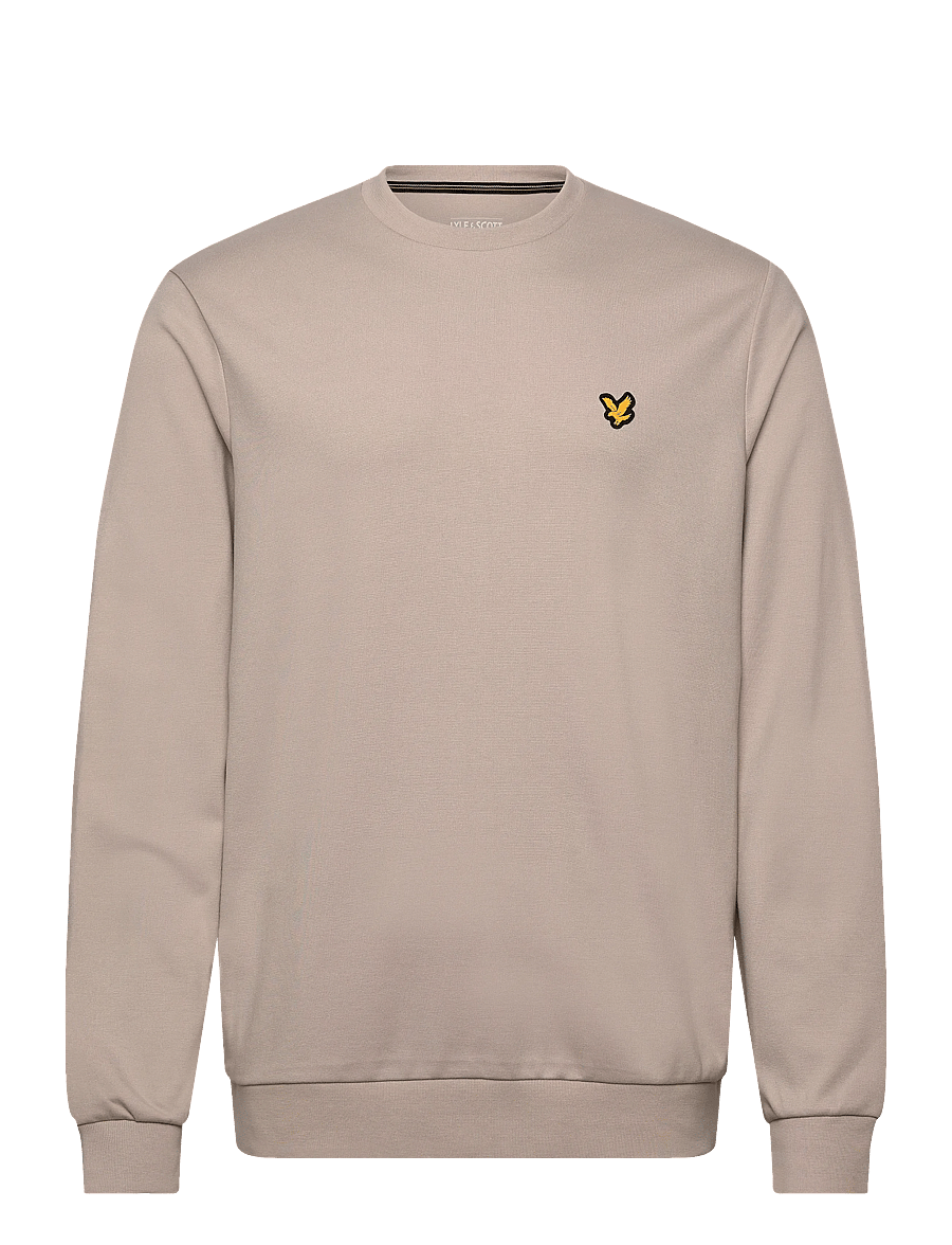 Lyle & Scott Sport - Crew Neck Fly Fleece - dressipluusid - x924 chateau gray - 1