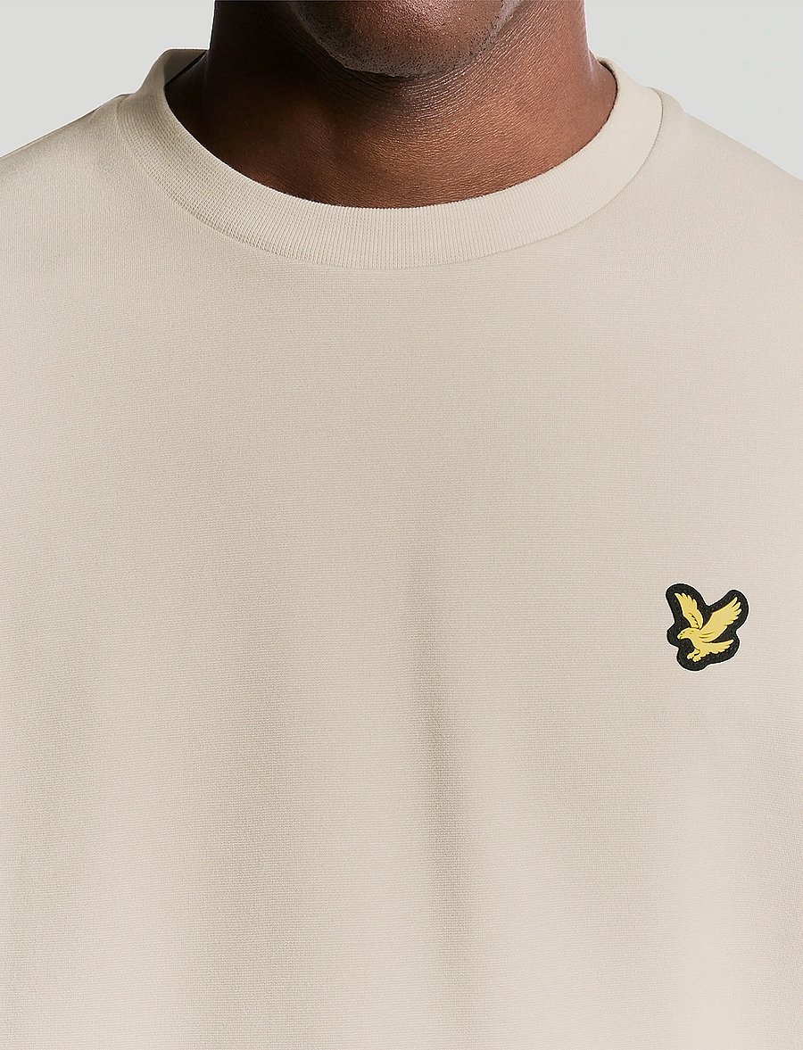 Lyle & Scott Sport - Crew Neck Fly Fleece - dressipluusid - x924 chateau gray - 5