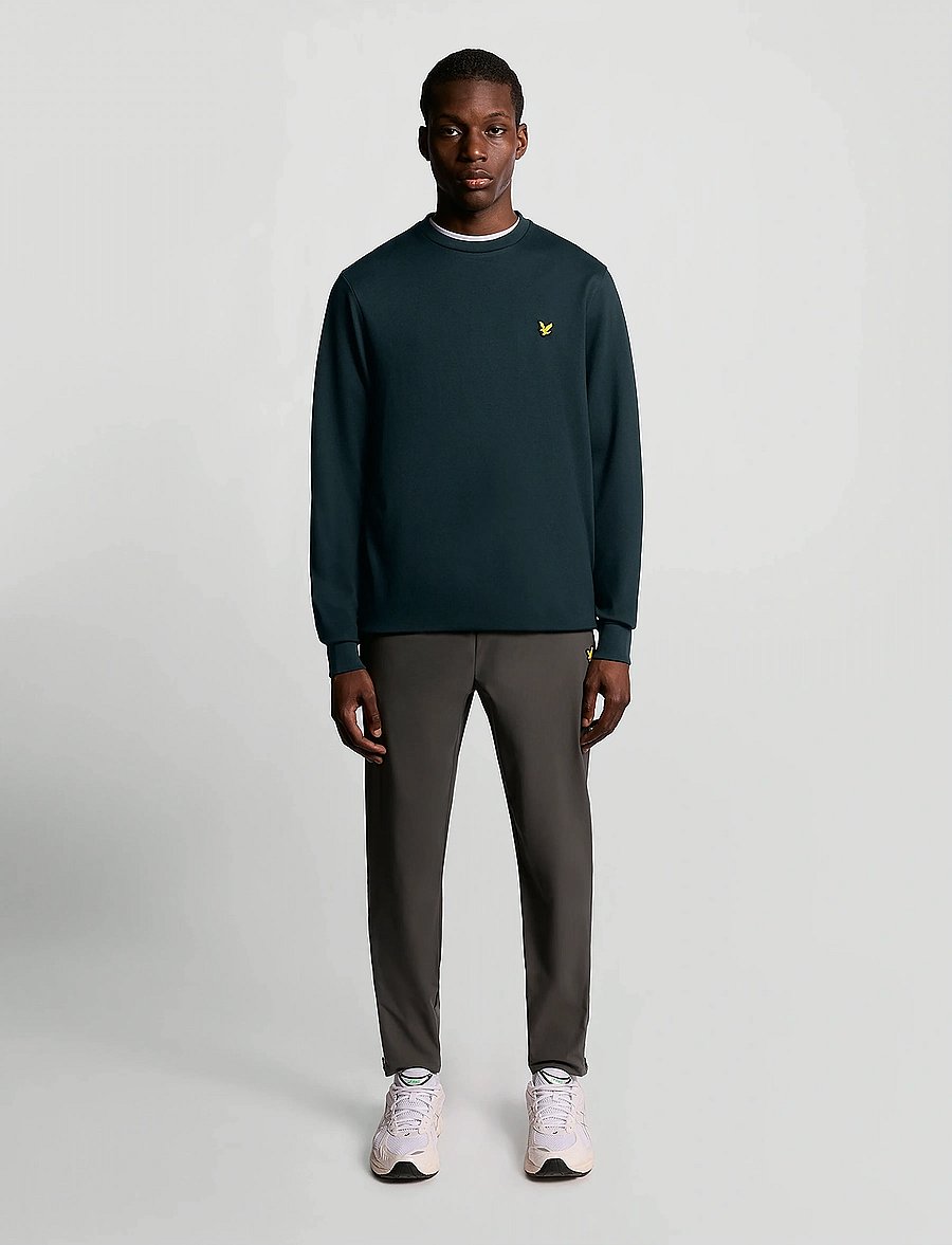 Lyle & Scott Sport - Crew Neck Fly Fleece - dressipluusid - z271 dark navy - 4