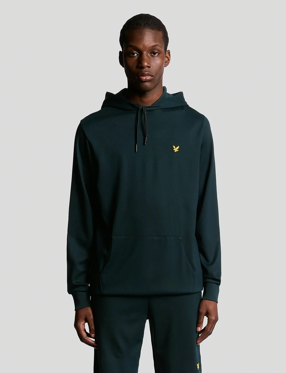 Lyle & Scott Sport - Fly Fleece Hoodie - sporta džemperi - z271 dark navy - 0