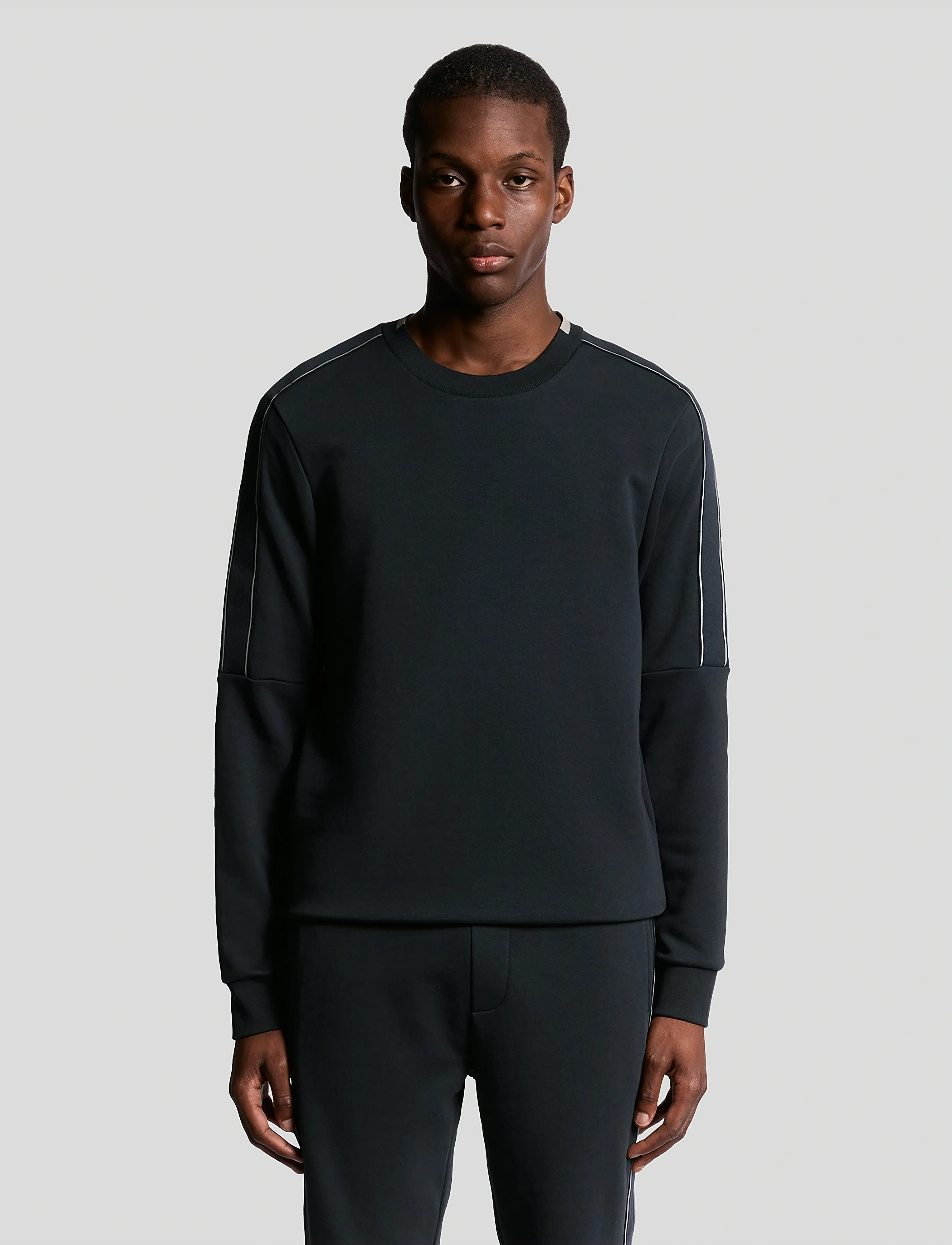 Lyle & Scott Sport Tape Crew Neck - Sweatshirts - Z271 DARK NAVY / navy